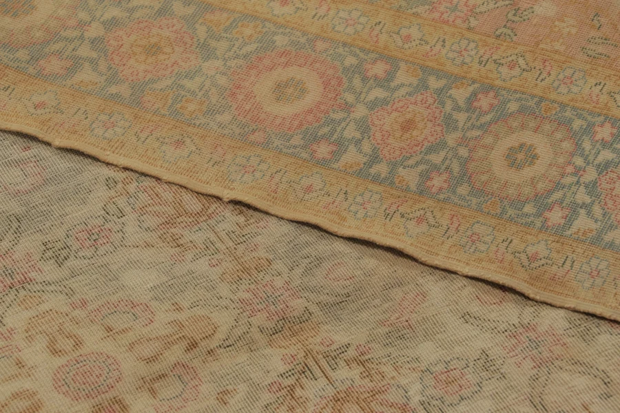 Antique Turkish Floral Rug