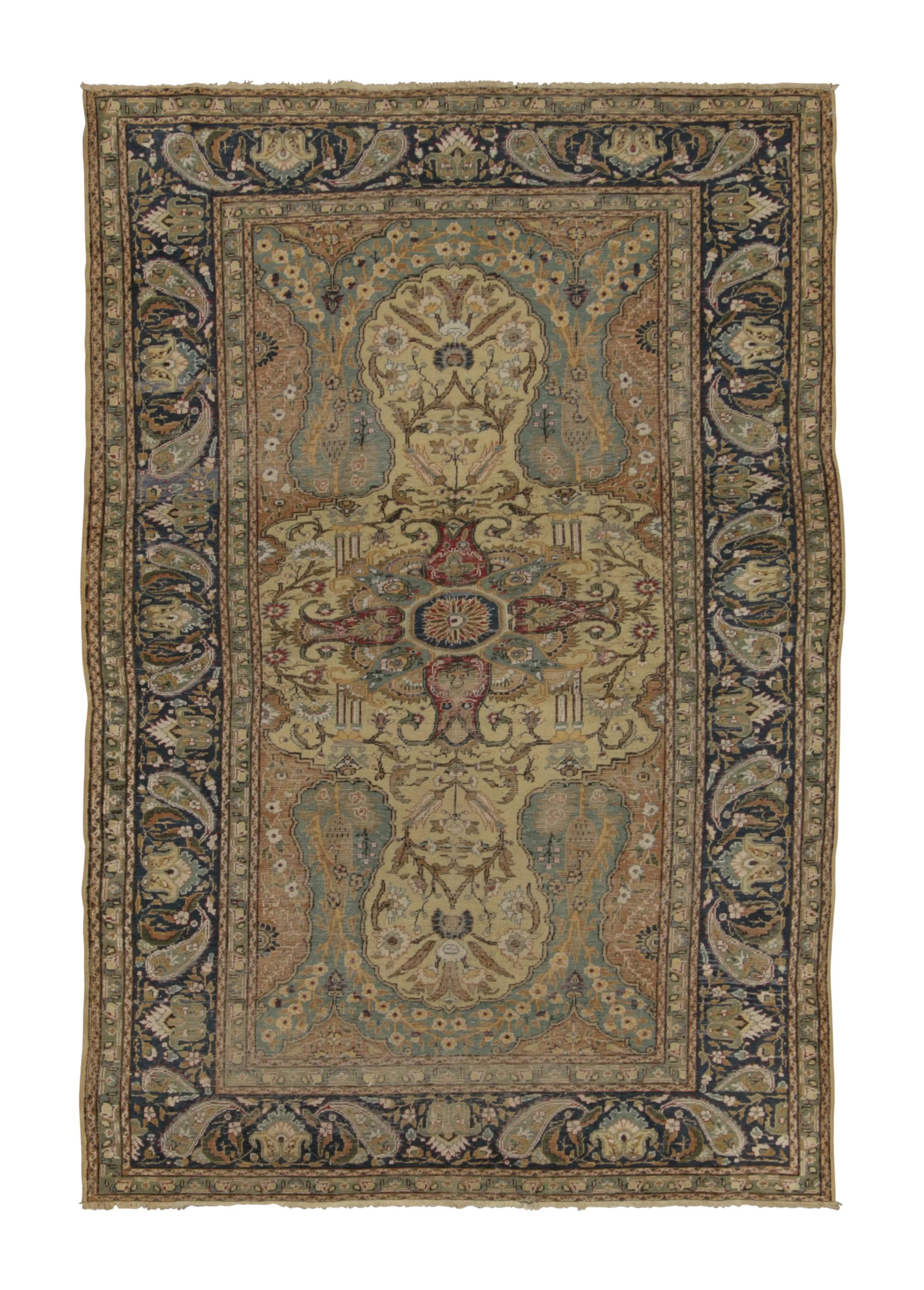 Antique Turkish Medallion Rug