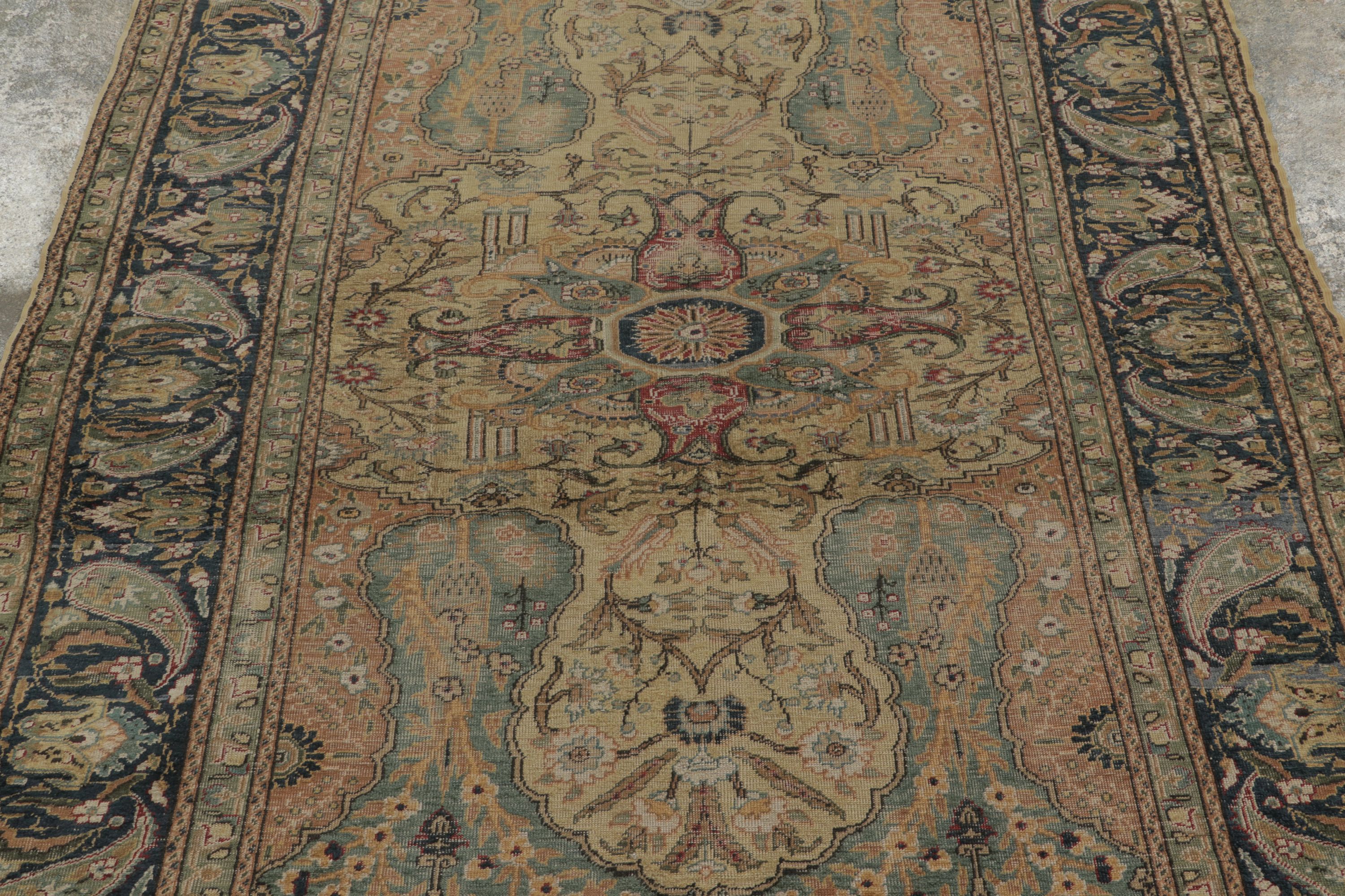 Antique Turkish Medallion Rug