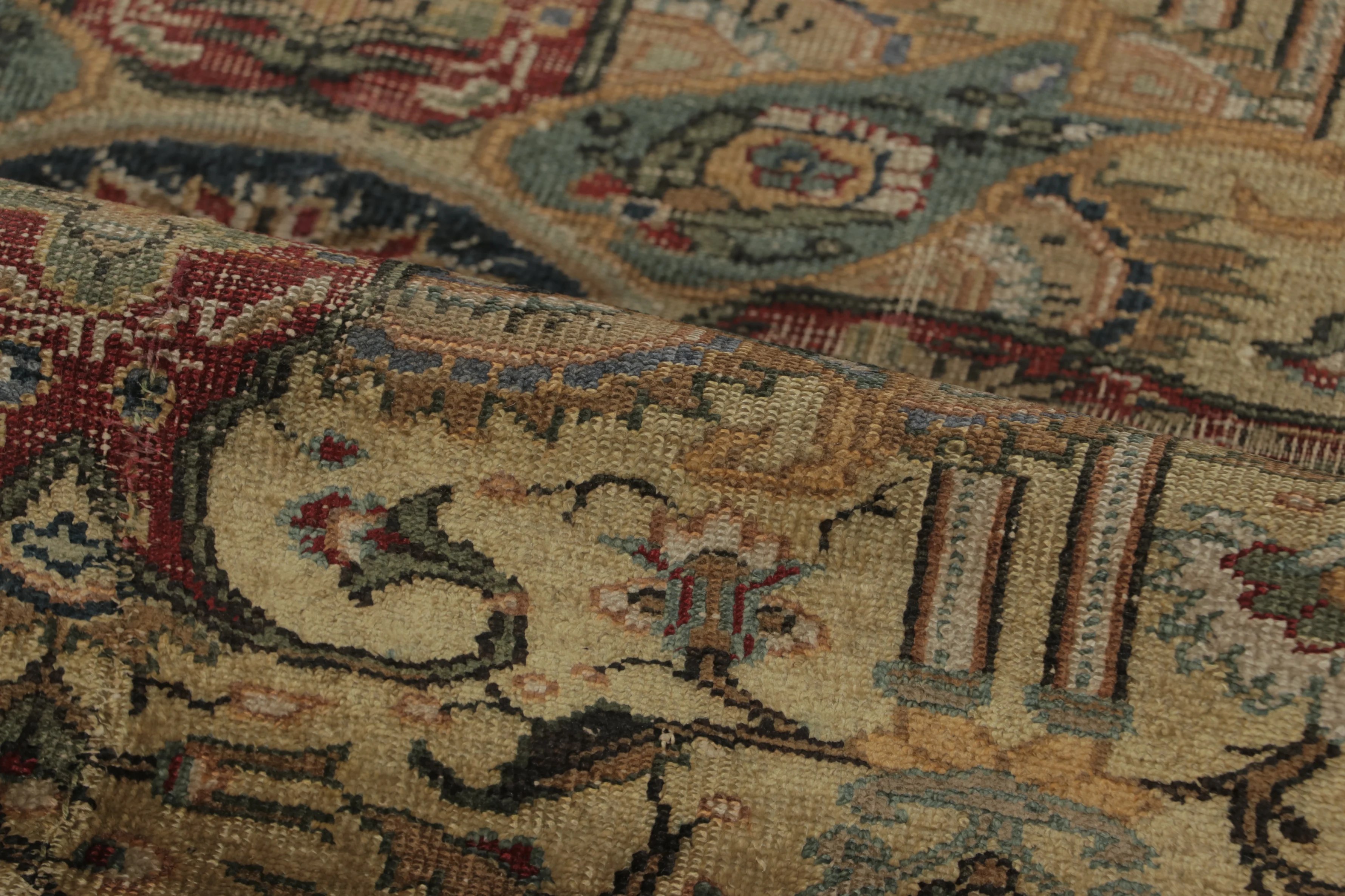 Antique Turkish Medallion Rug