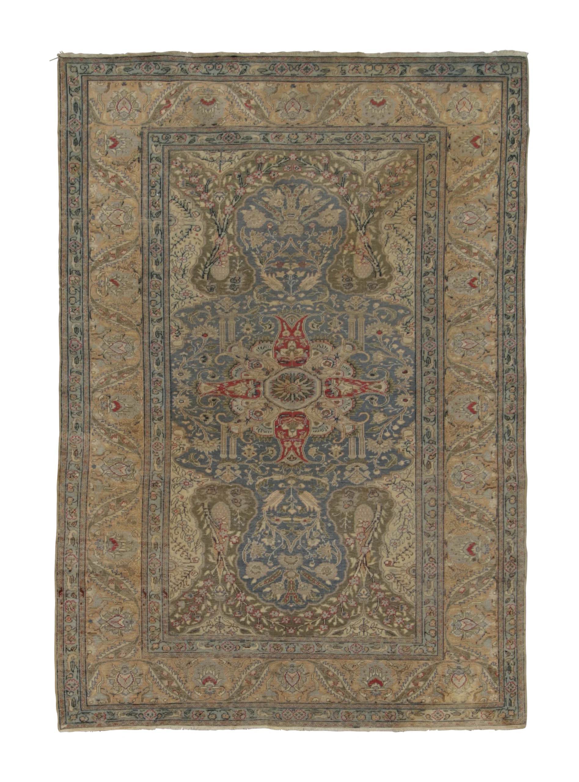 Antique Turkish Medallion Rug