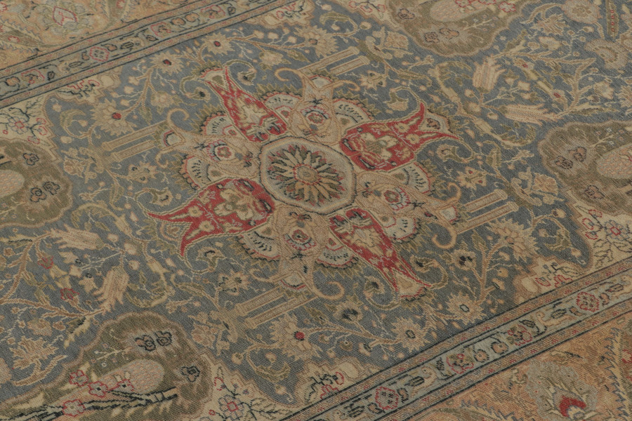 Antique Turkish Medallion Rug