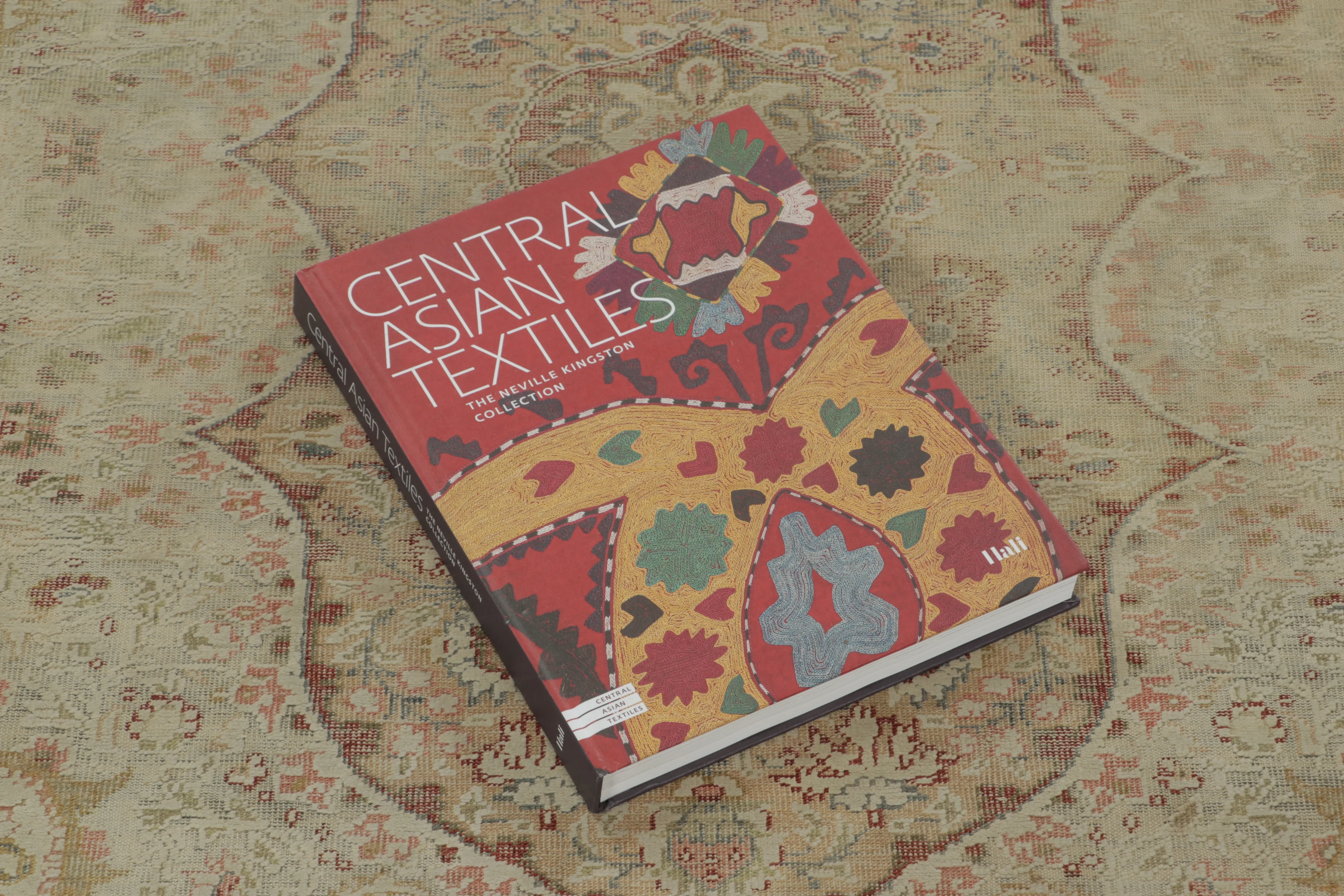 Antique Turkish Floral Medallion Rug