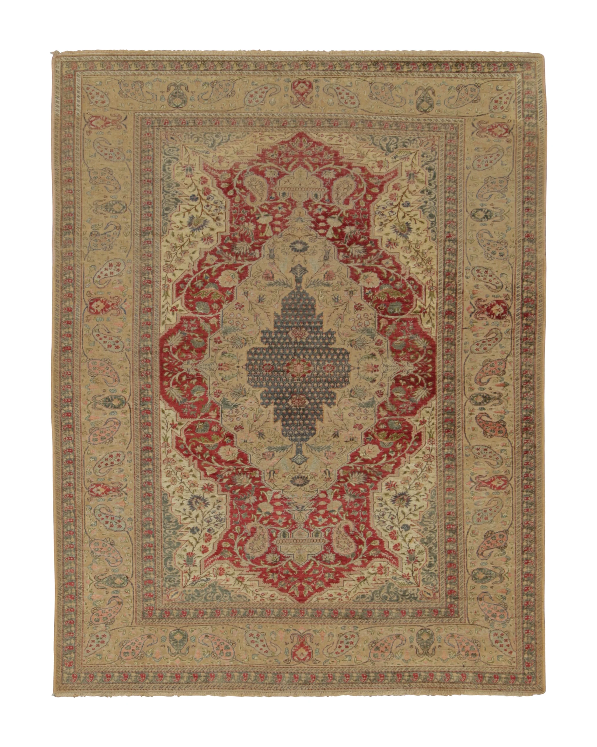 Antique Turkish Medallion Rug