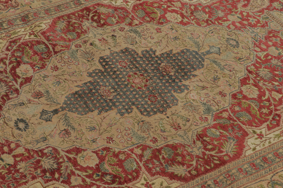 Antique Turkish Medallion Rug