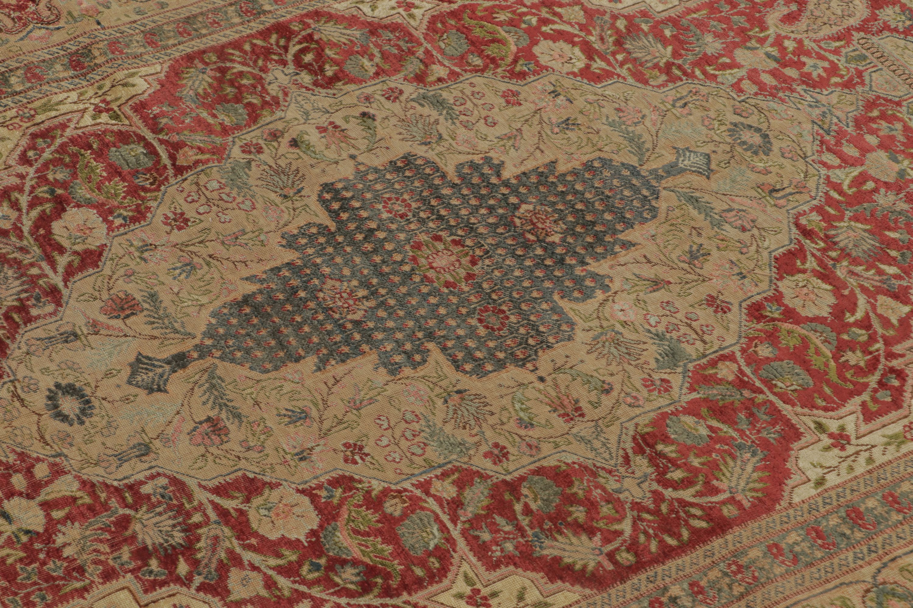 Antique Turkish Medallion Rug
