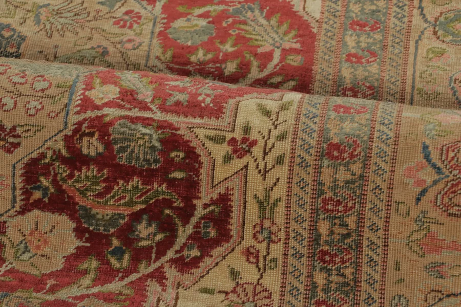 Antique Turkish Medallion Rug