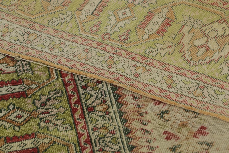 Antique Turkish Floral Rug
