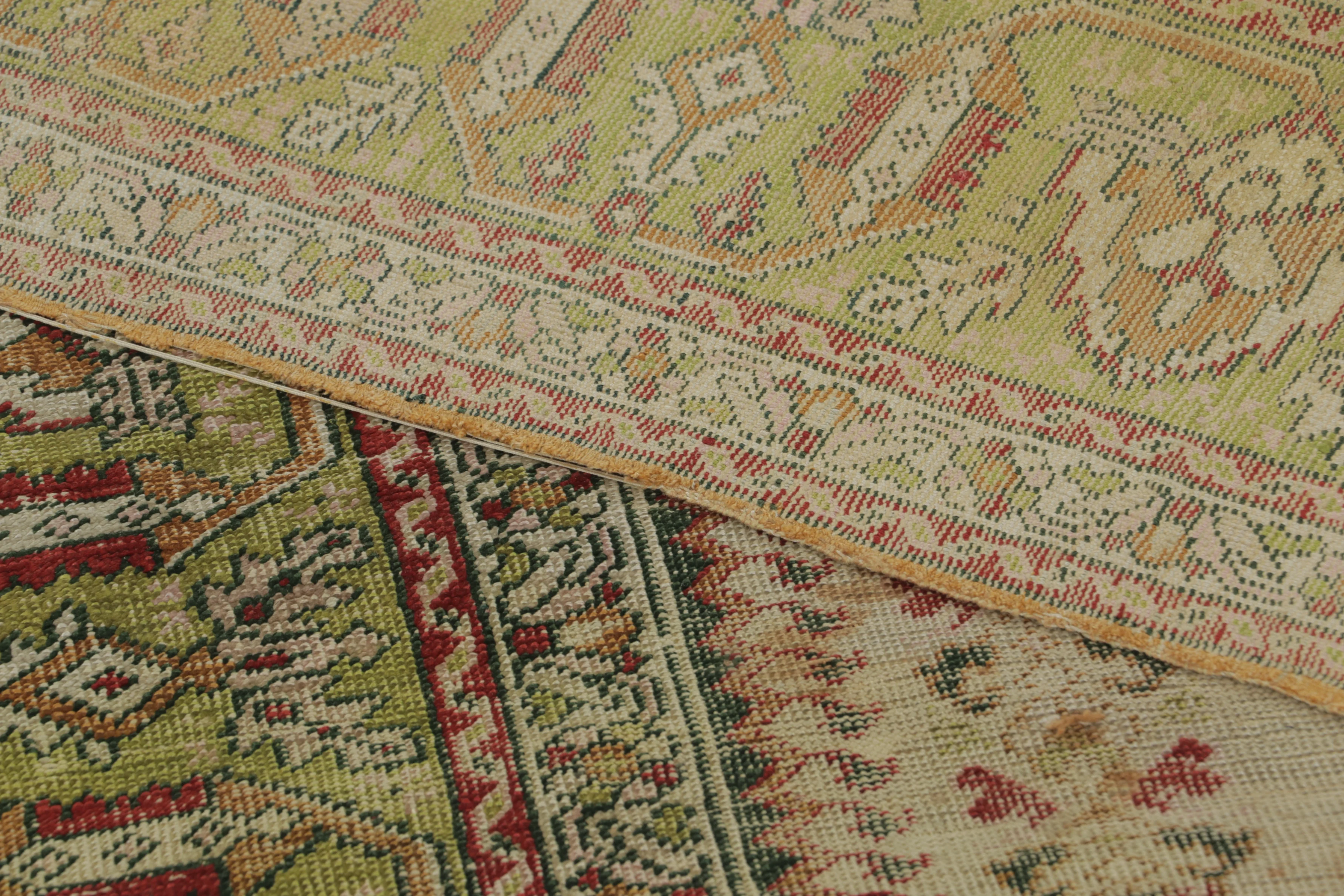 Antique Turkish Floral Rug