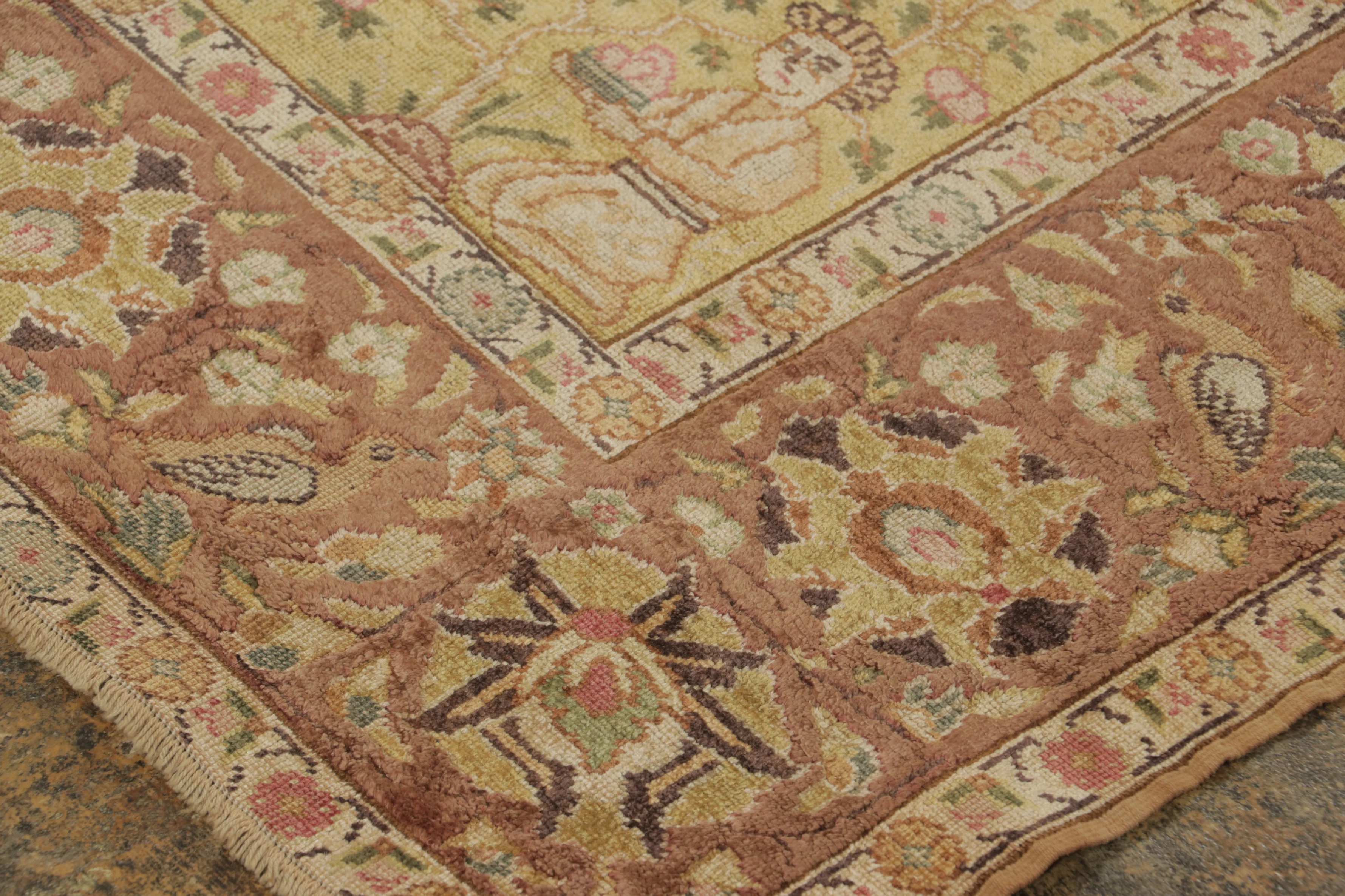 Antique Turkish Pictorial Rug
