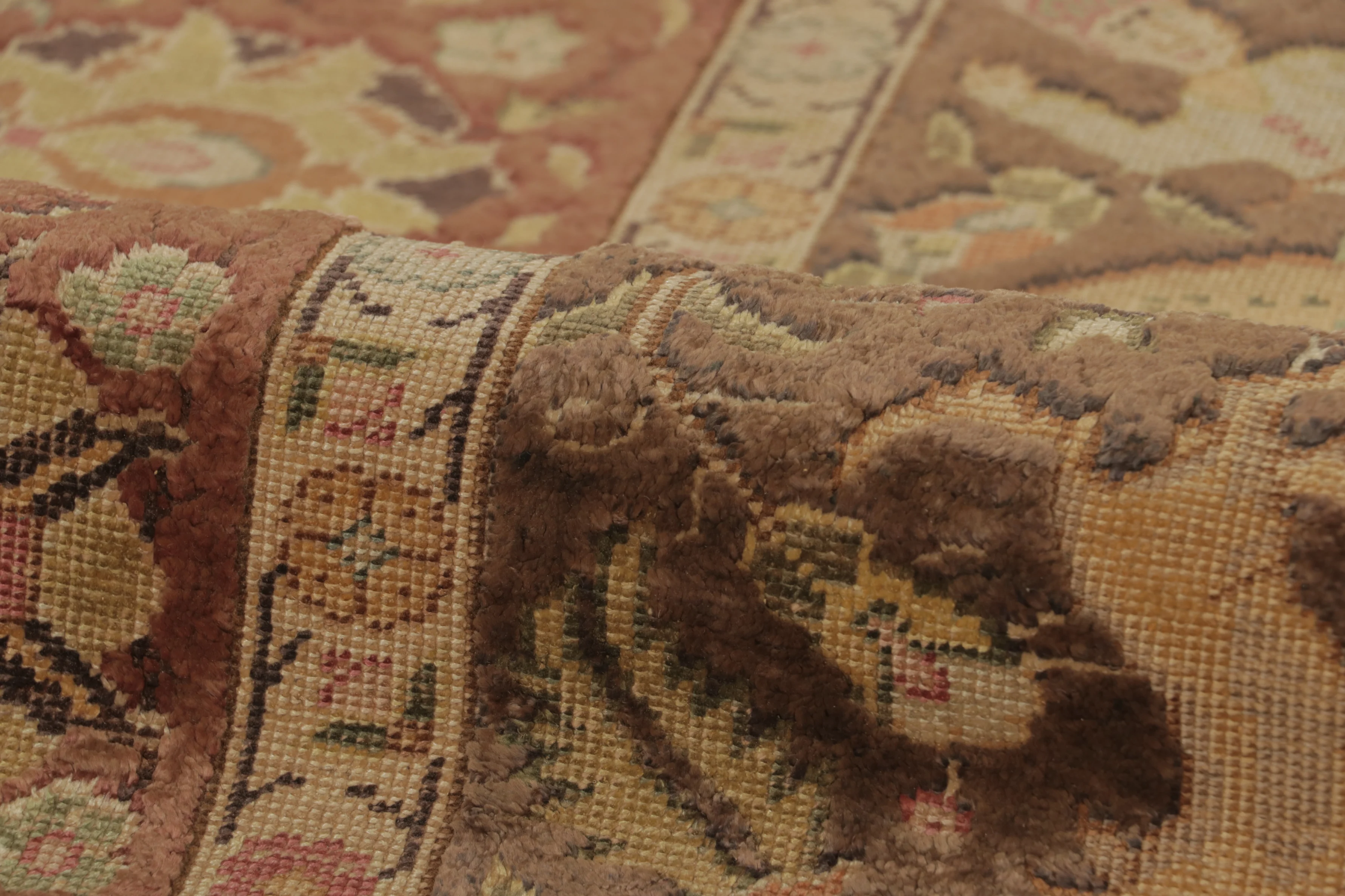 Antique Turkish Pictorial Rug