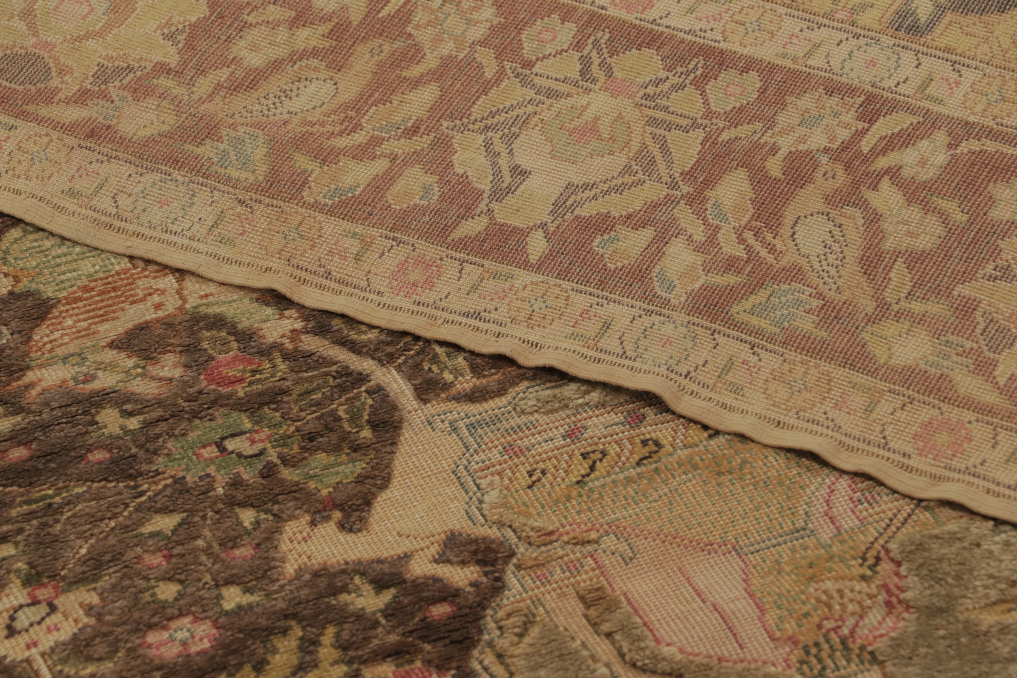 Antique Turkish Pictorial Rug