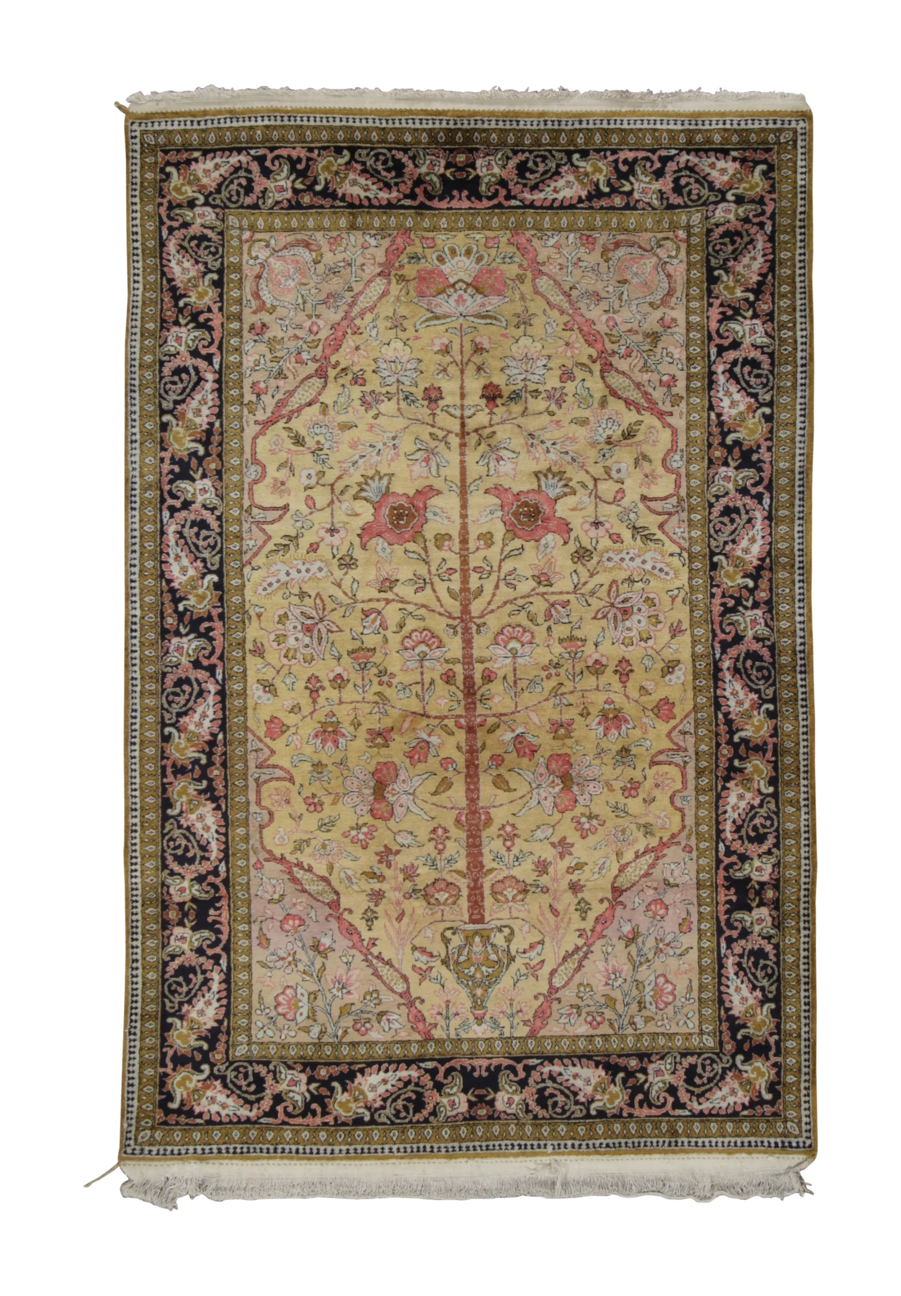 Antique Qum Rug