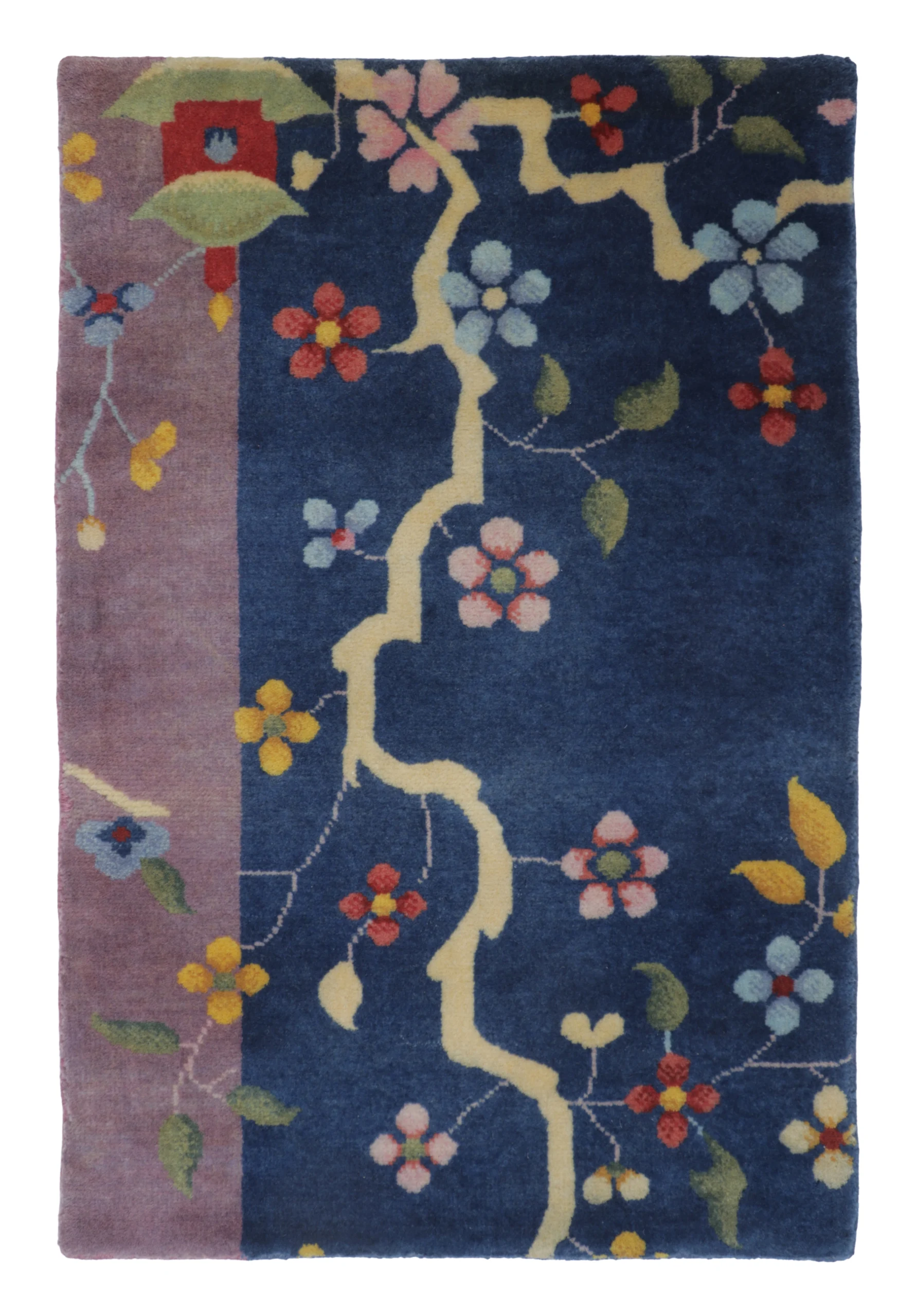 Rug & Kilim’s Chinese Deco Custom Rug Sample - 5033186