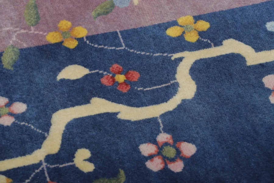 Rug & Kilim’s Chinese Deco Custom Rug Sample - 5033186