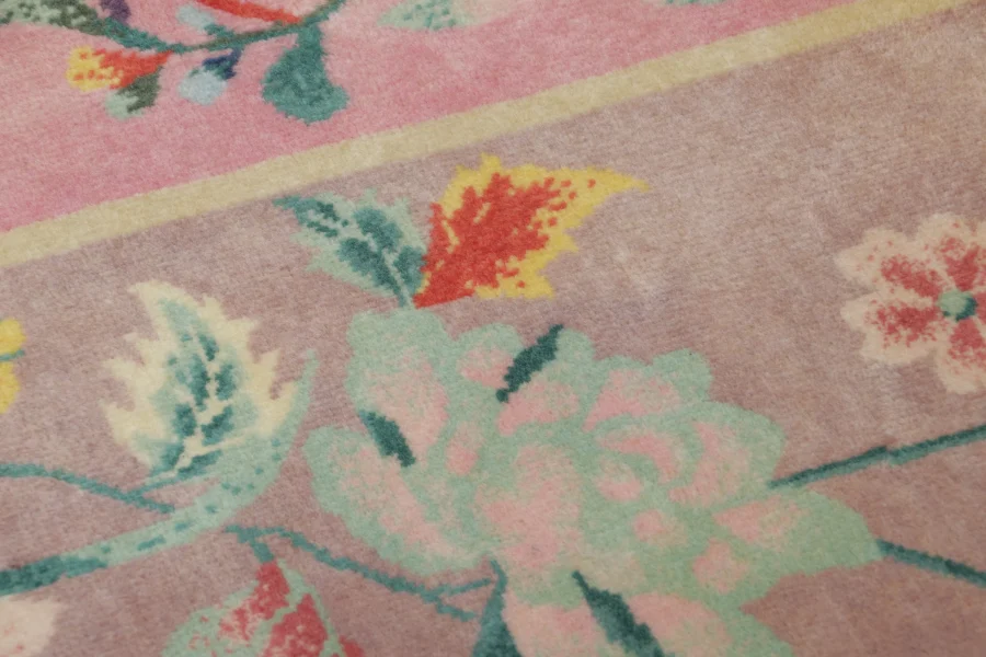 Rug & Kilim’s Chinese Deco Custom Rug Sample - 5033187