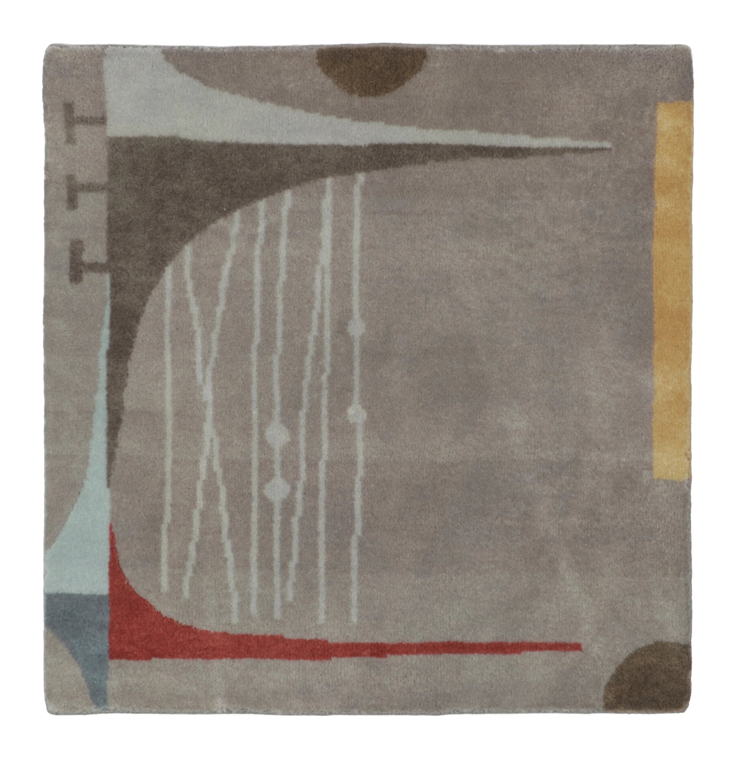 Rug & Kilim's Mid-Century Modern Custom Rug Sample - 5033192