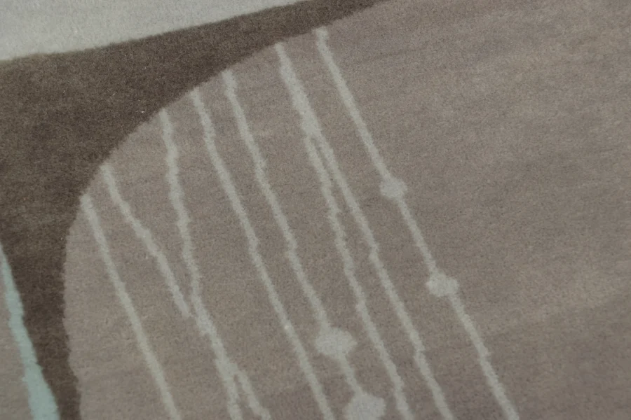 Rug & Kilim's Mid-Century Modern Custom Rug Sample - 5033192