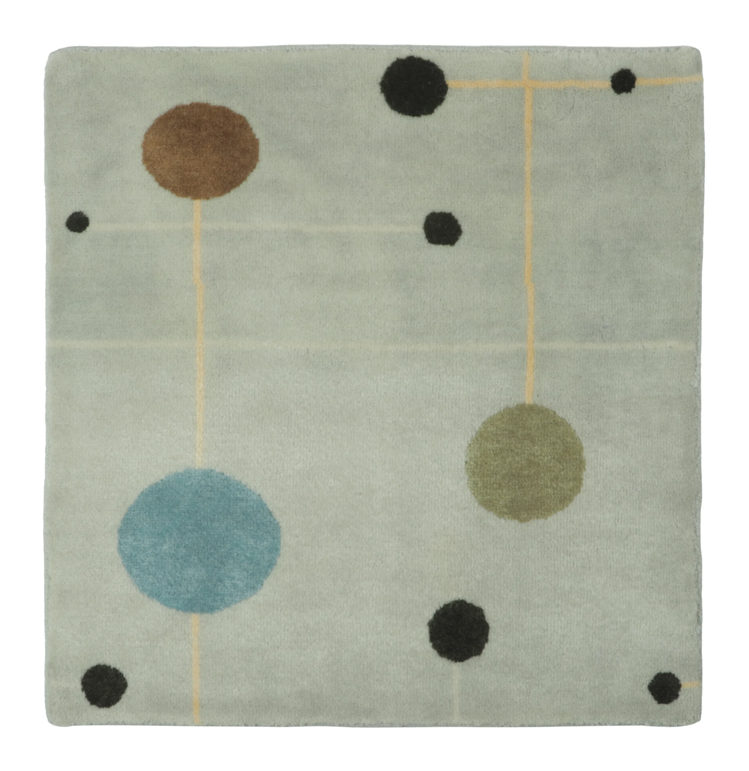 Rug & Kilim's Mid-Century Modern Custom Rug Sample - 5033194
