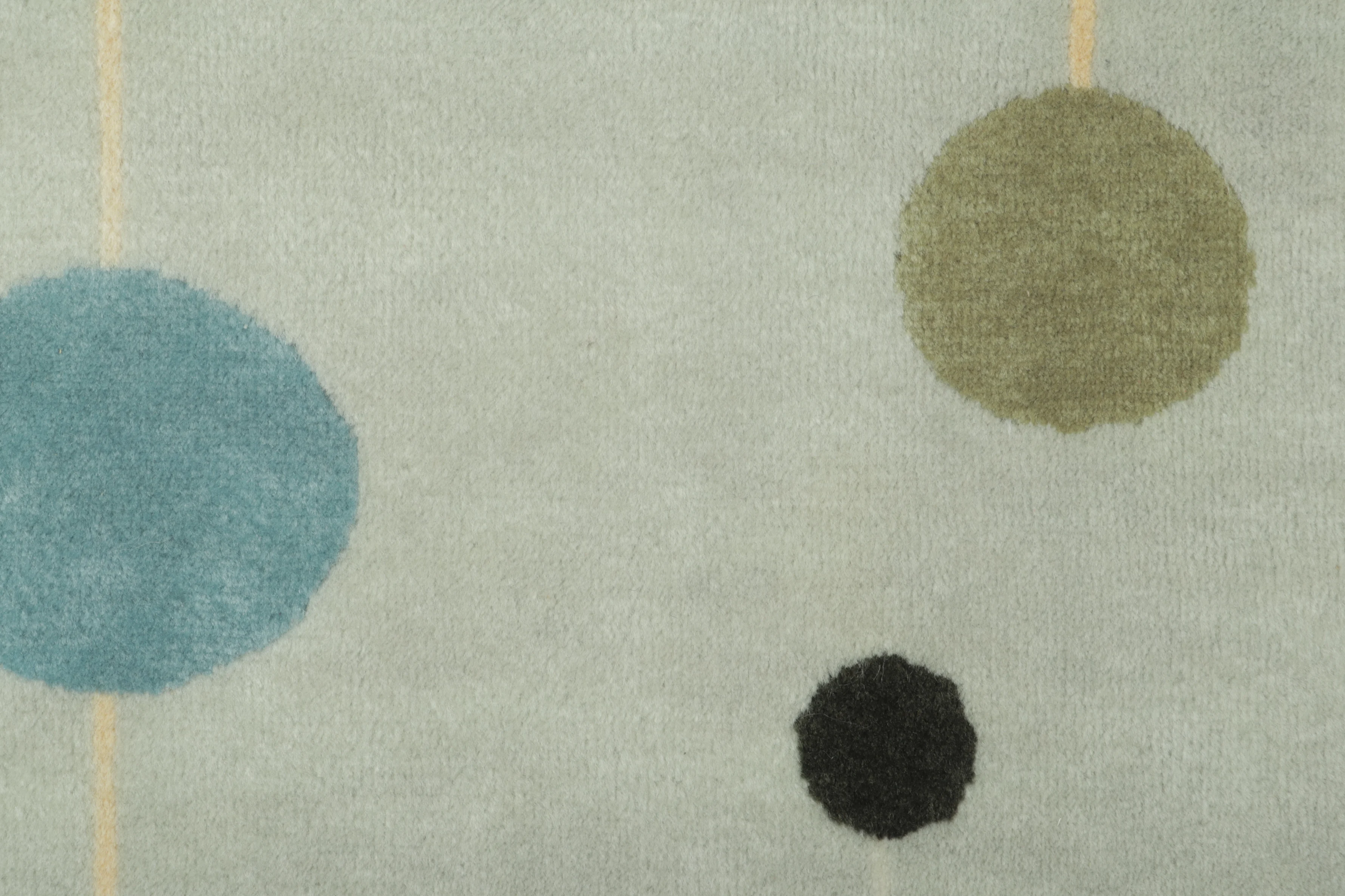 Rug & Kilim's Mid-Century Modern Custom Rug Sample - 5033194