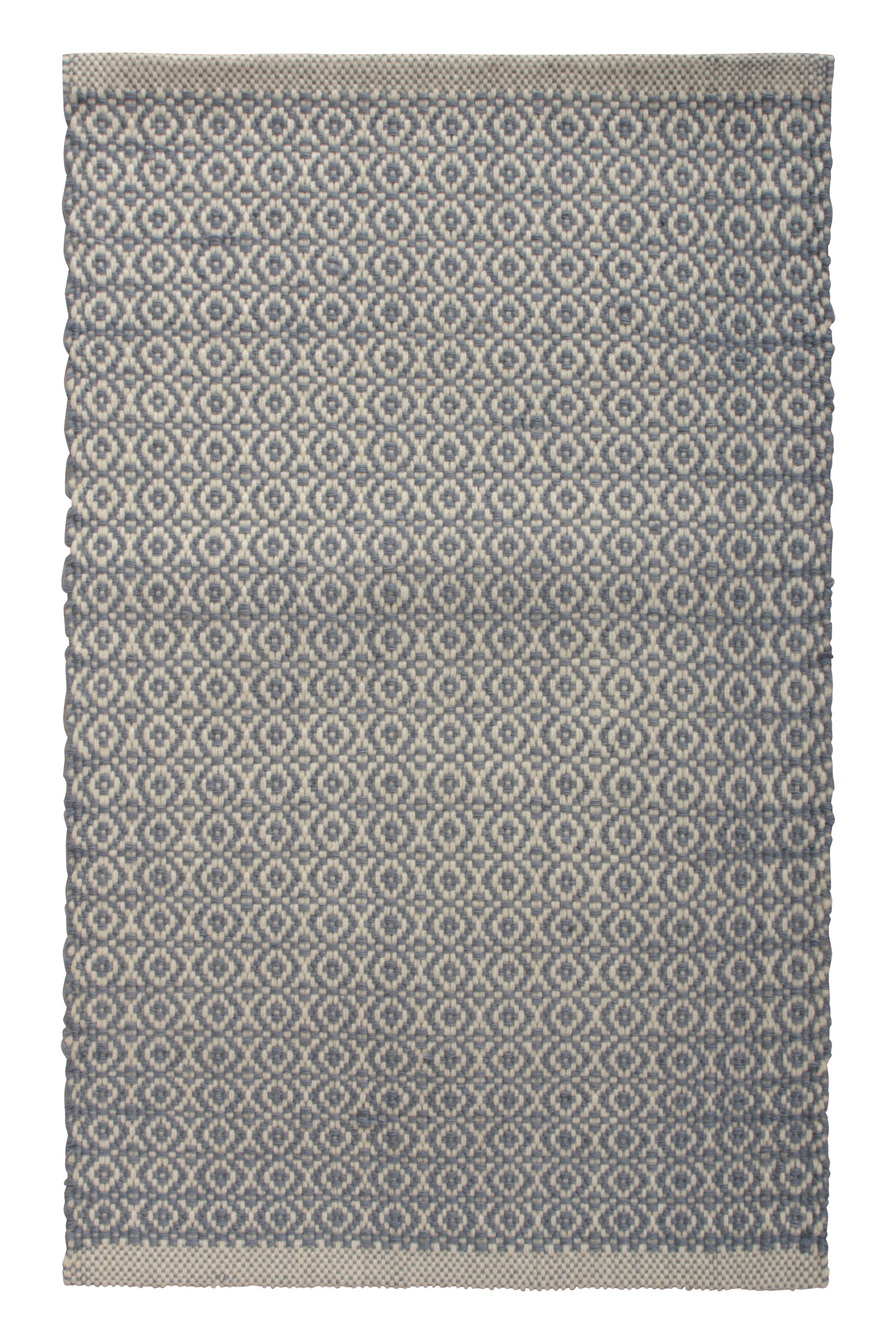 Modern Geometric Flatweave Rug
