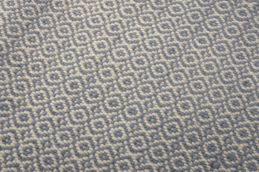 Modern Geometric Flatweave Rug