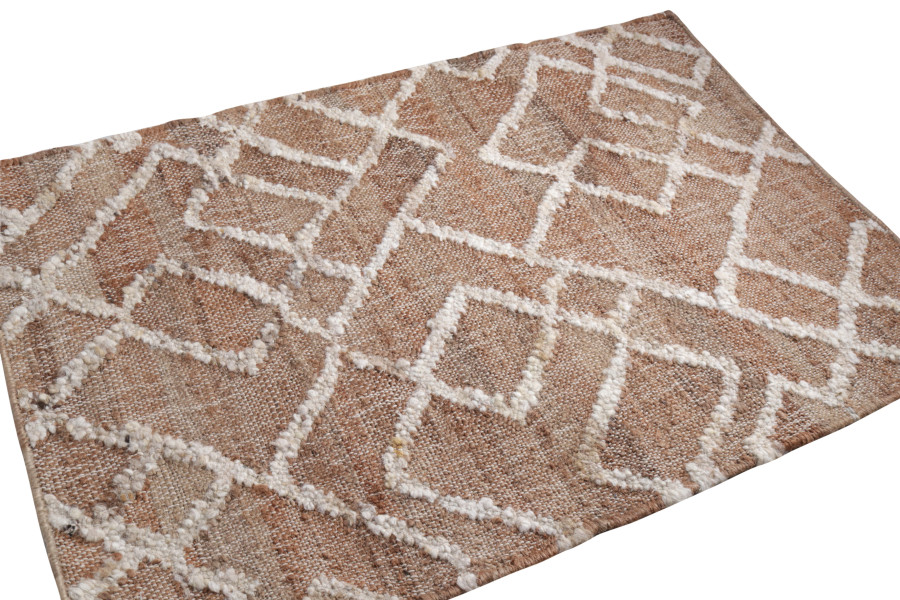 Gift-Sized Contemporary Dhurrie Rug