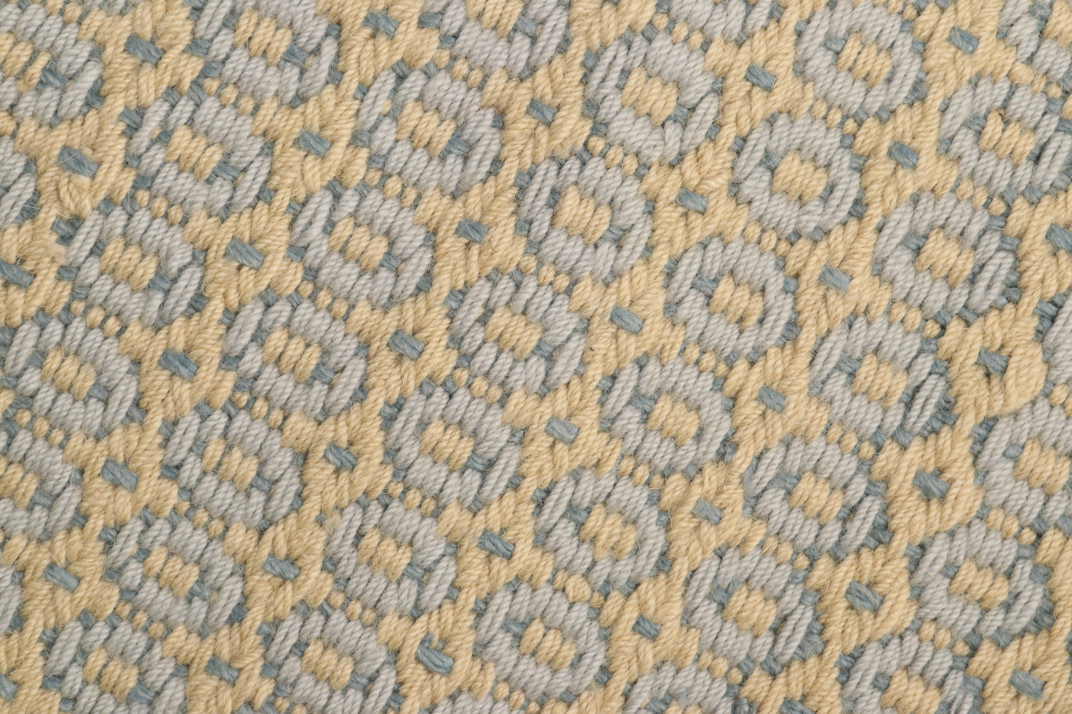 Contemporary Geometric Flatweave Rug