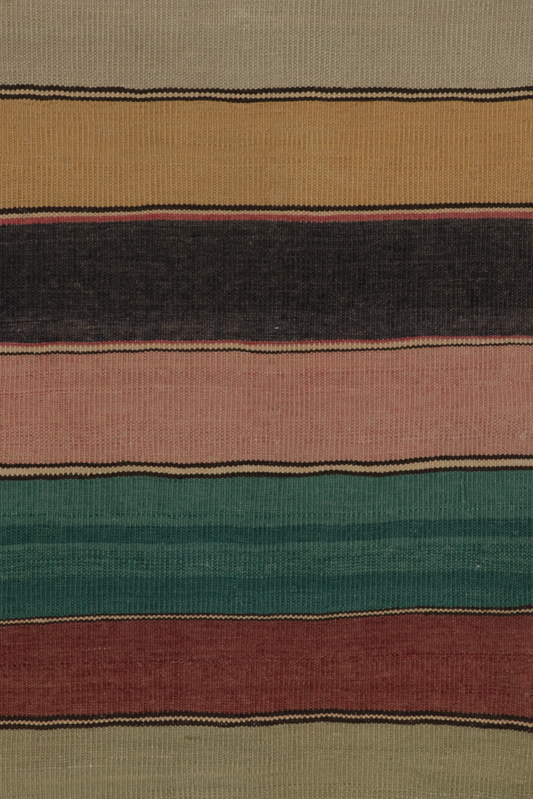 Contemporary Striped Kilim