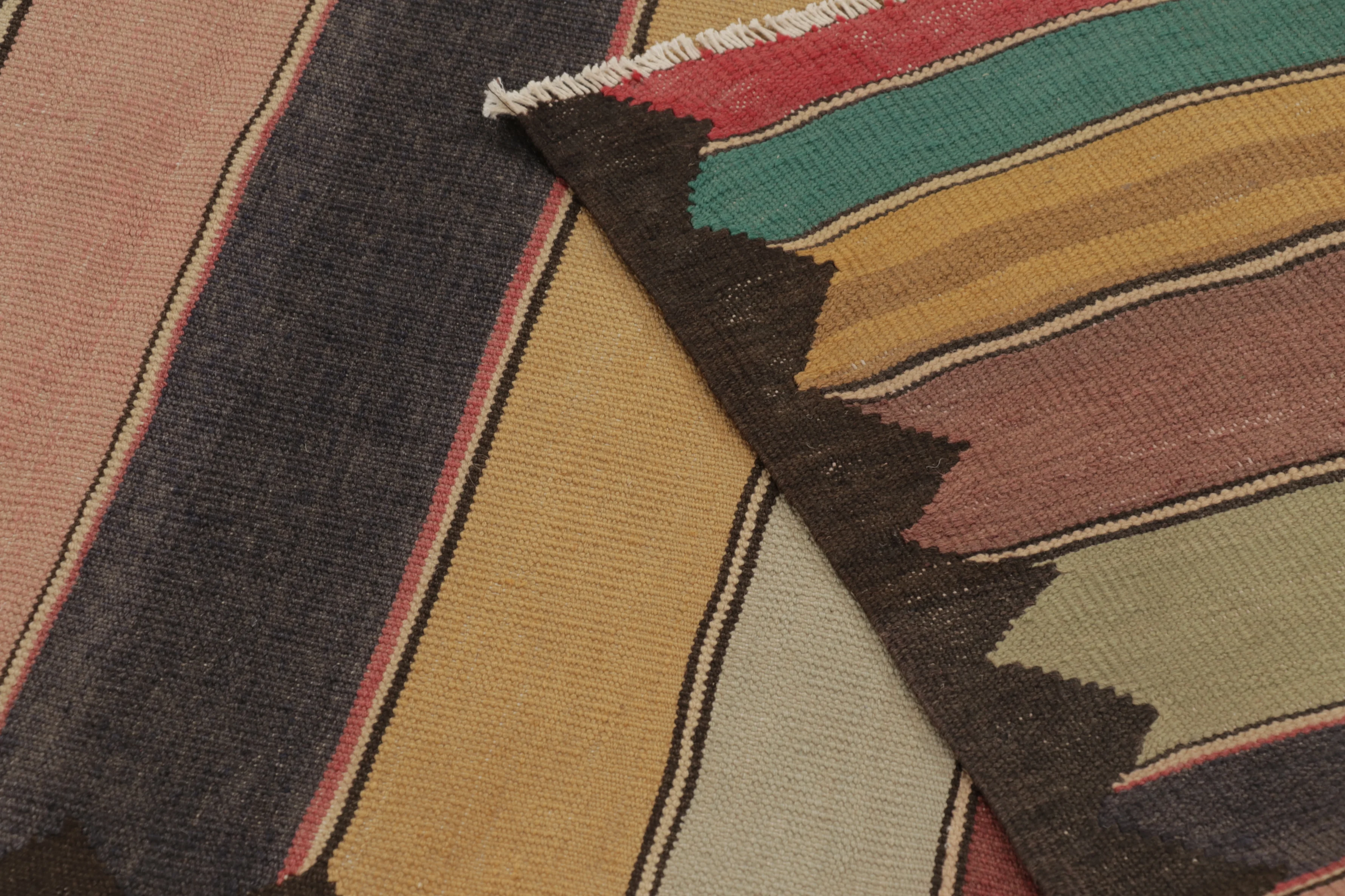 Contemporary Striped Kilim