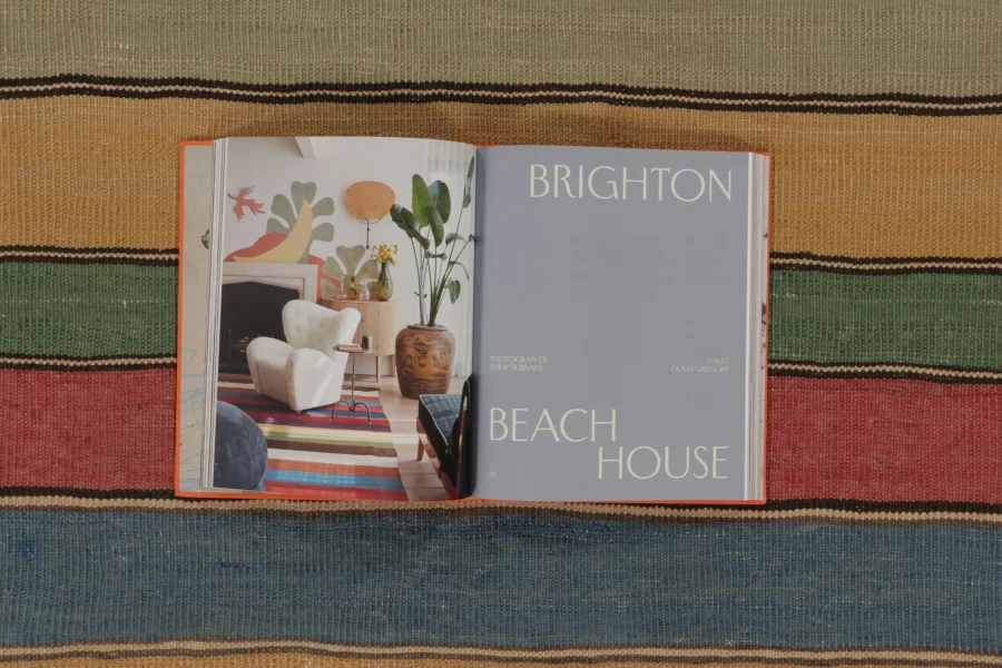 Contemporary Striped Kilim