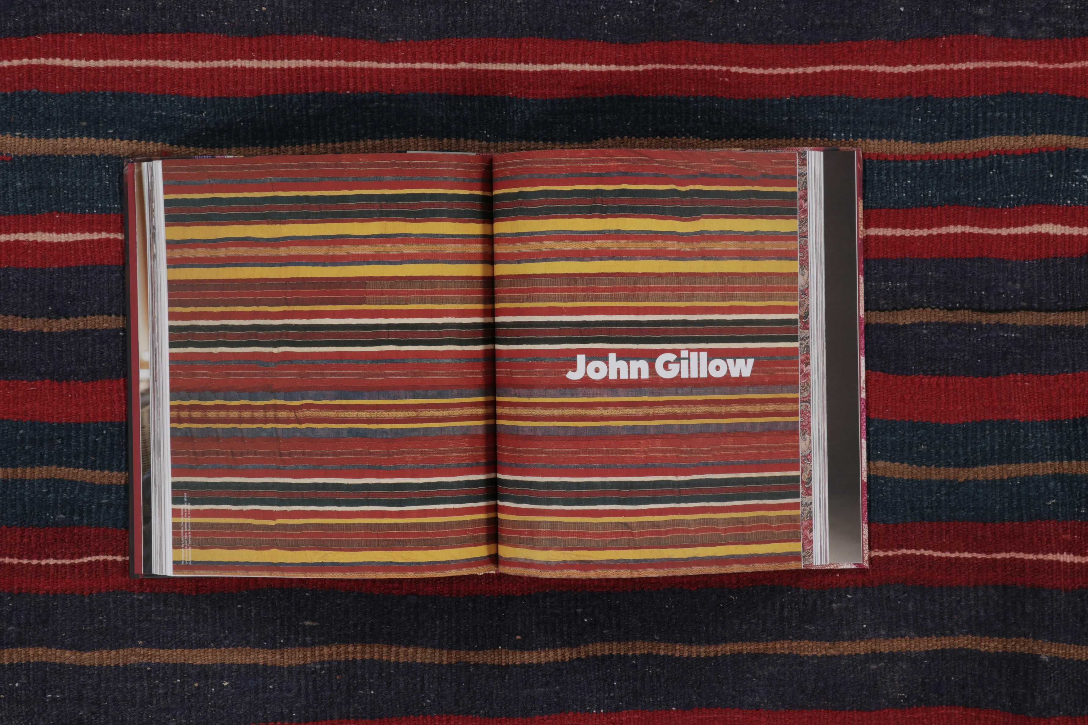 Contemporary Striped Kilim