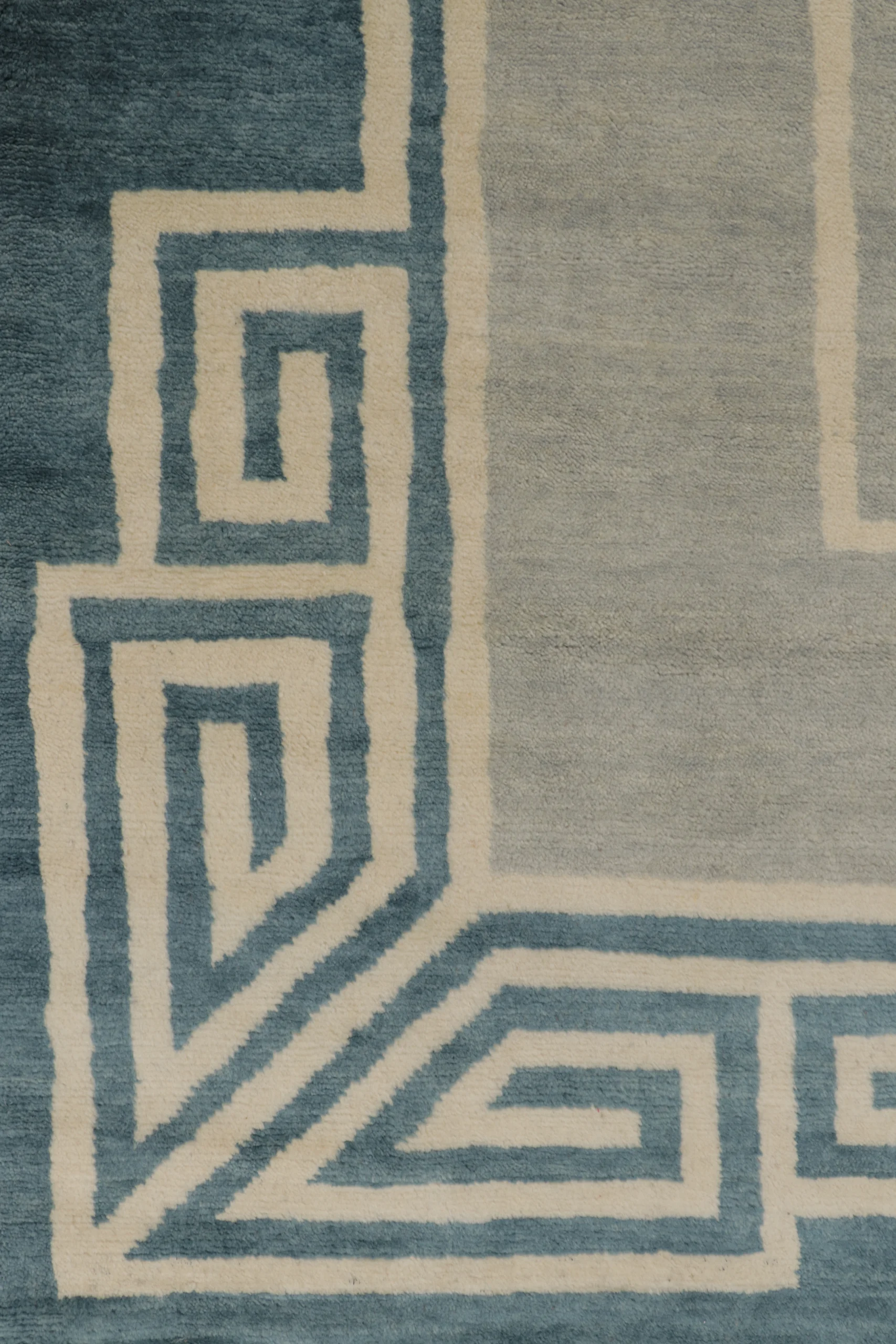 Oversized Vintage French Deco Rug