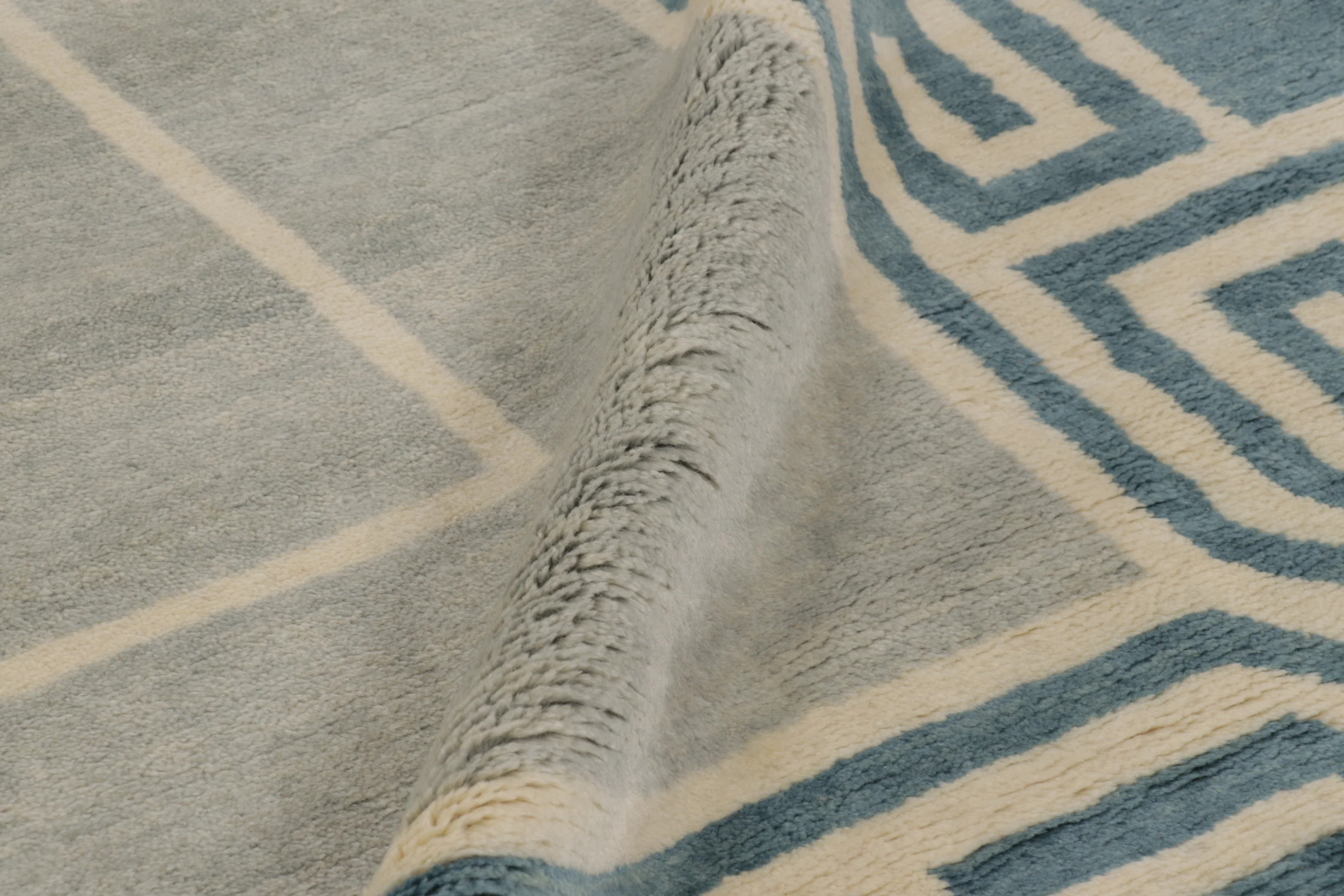 Oversized Vintage French Deco Rug