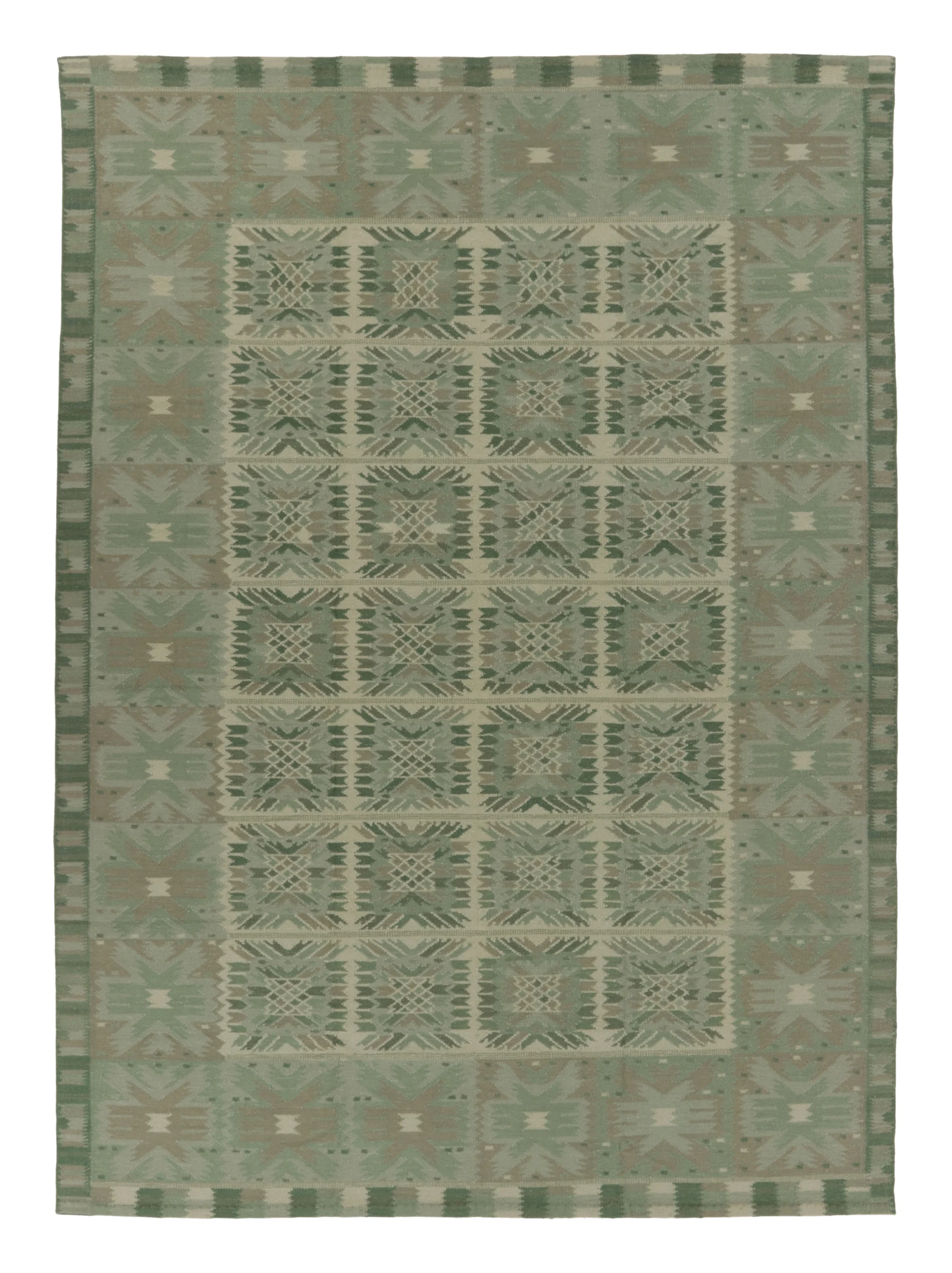 Oversized Scandinavian Custom Flatweave Rug