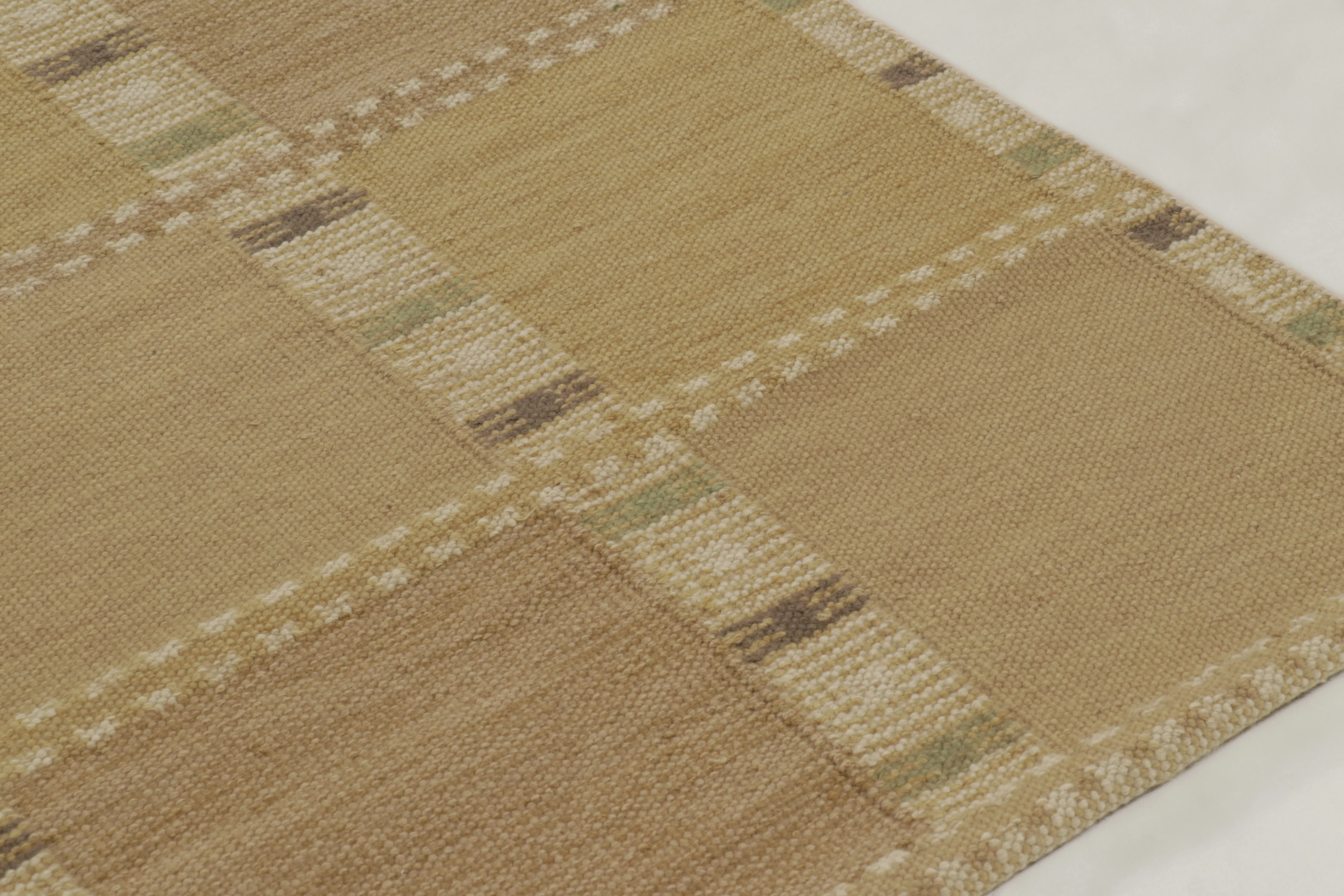 Scandinavian Custom Flatweave Rug