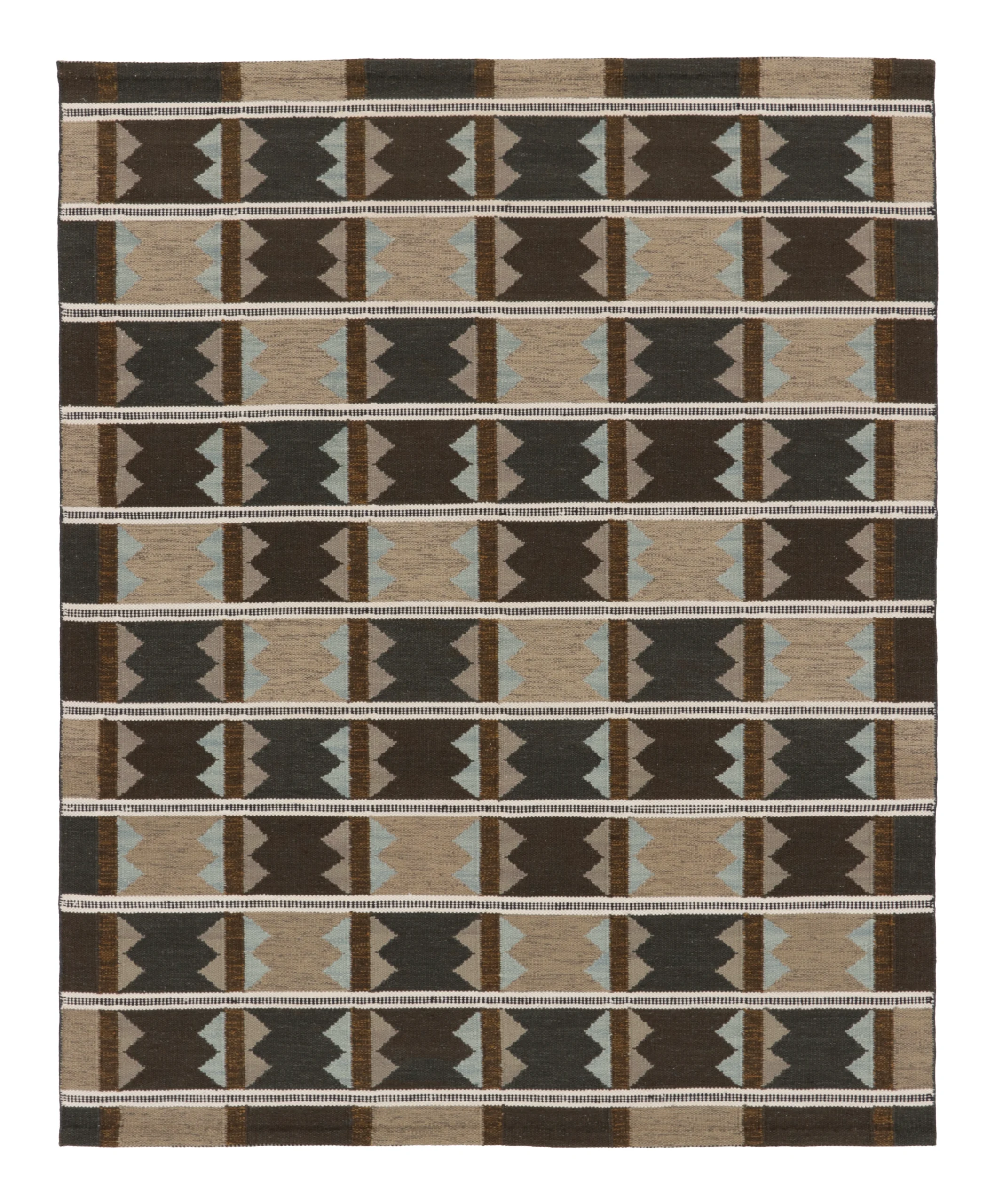 Scandinavian Custom Flatweave Rug