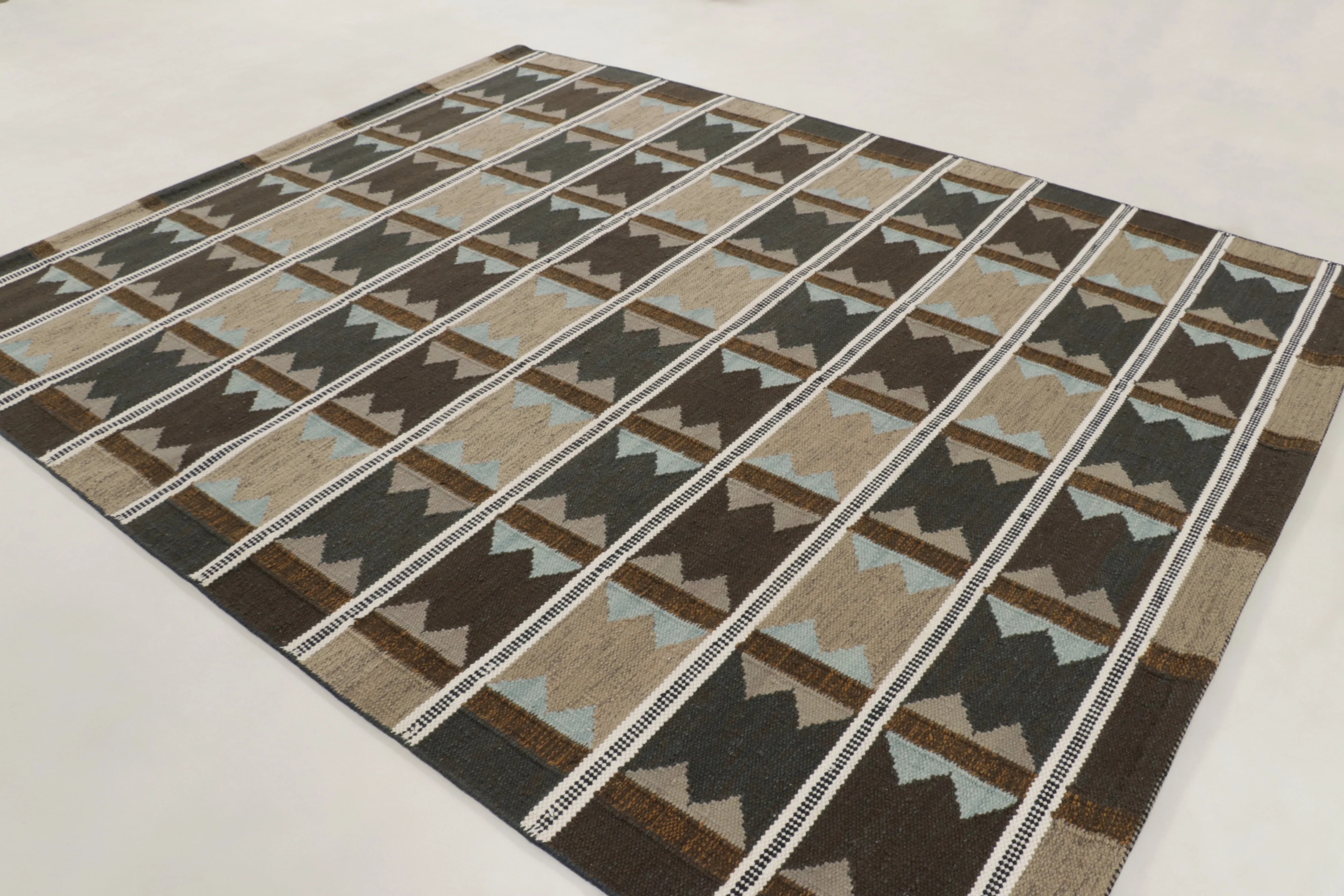 Scandinavian Custom Flatweave Rug