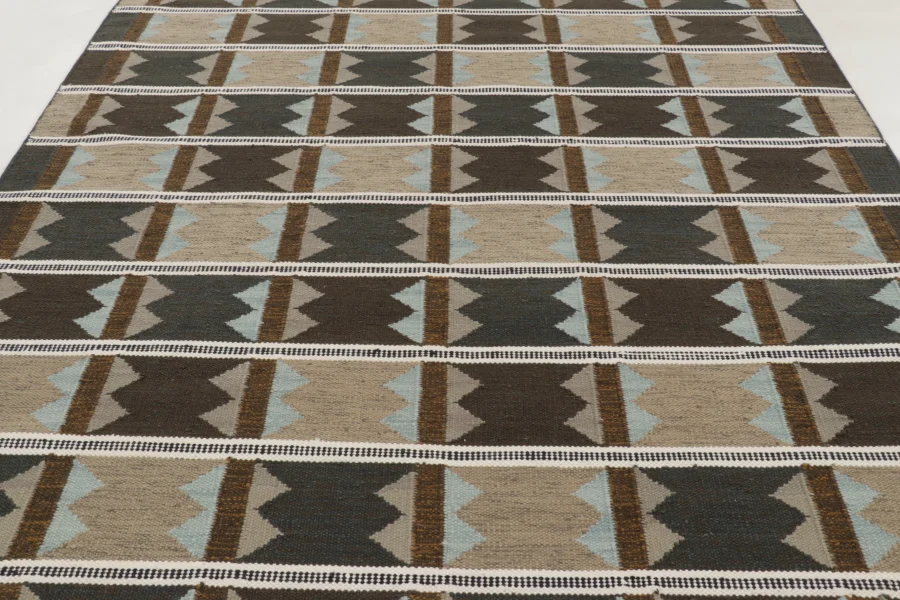 Scandinavian Custom Flatweave Rug