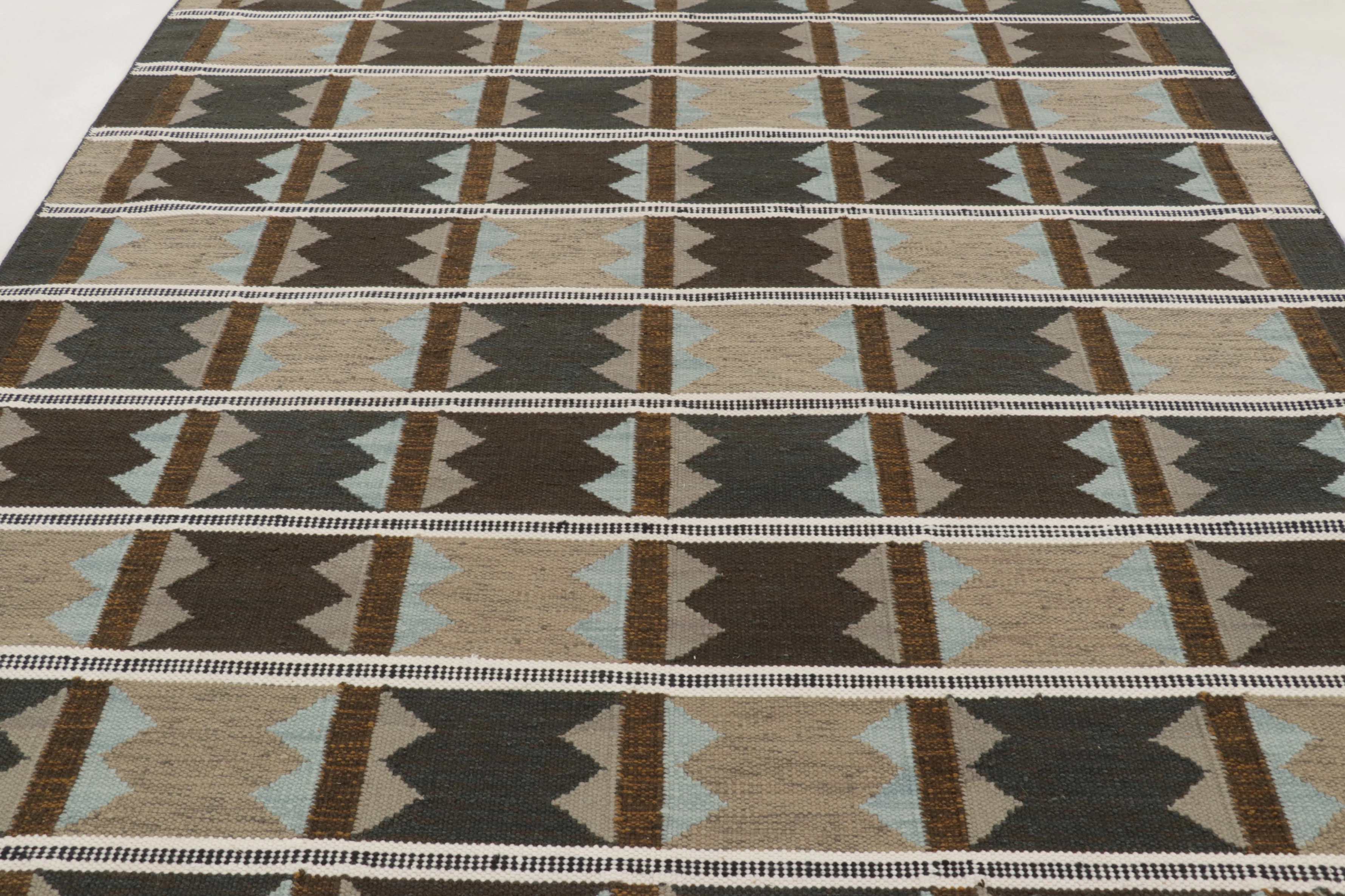 Scandinavian Custom Flatweave Rug