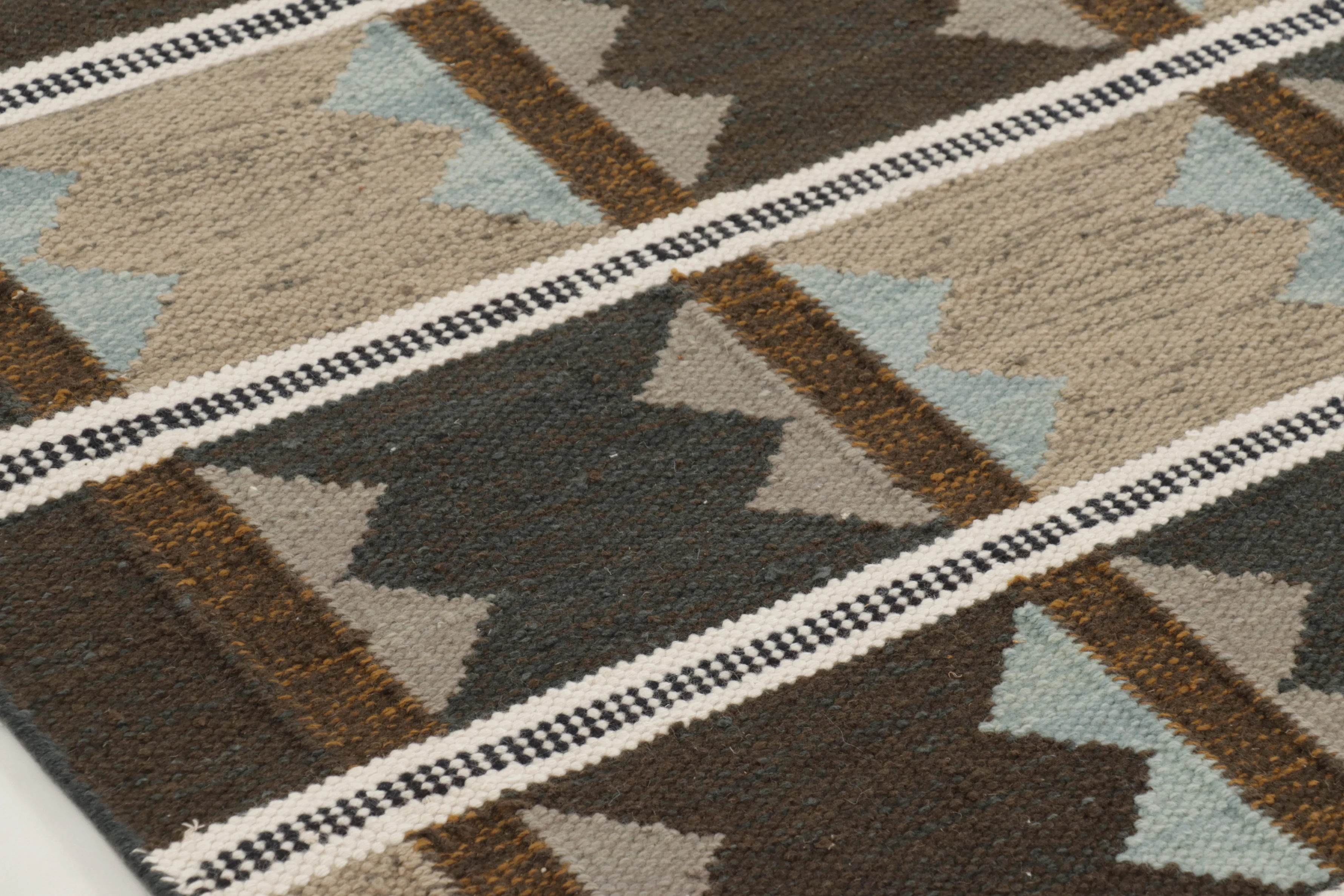 Scandinavian Custom Flatweave Rug