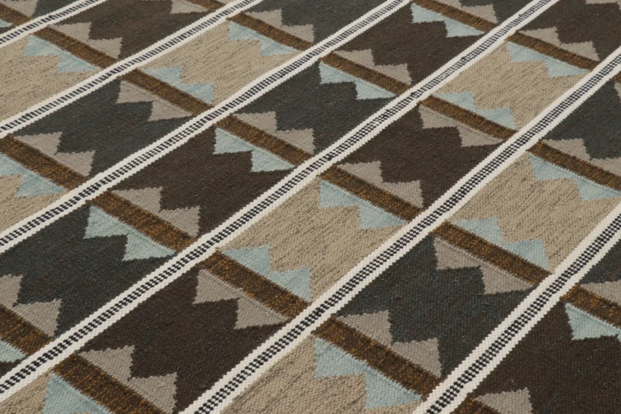 Scandinavian Custom Flatweave Rug
