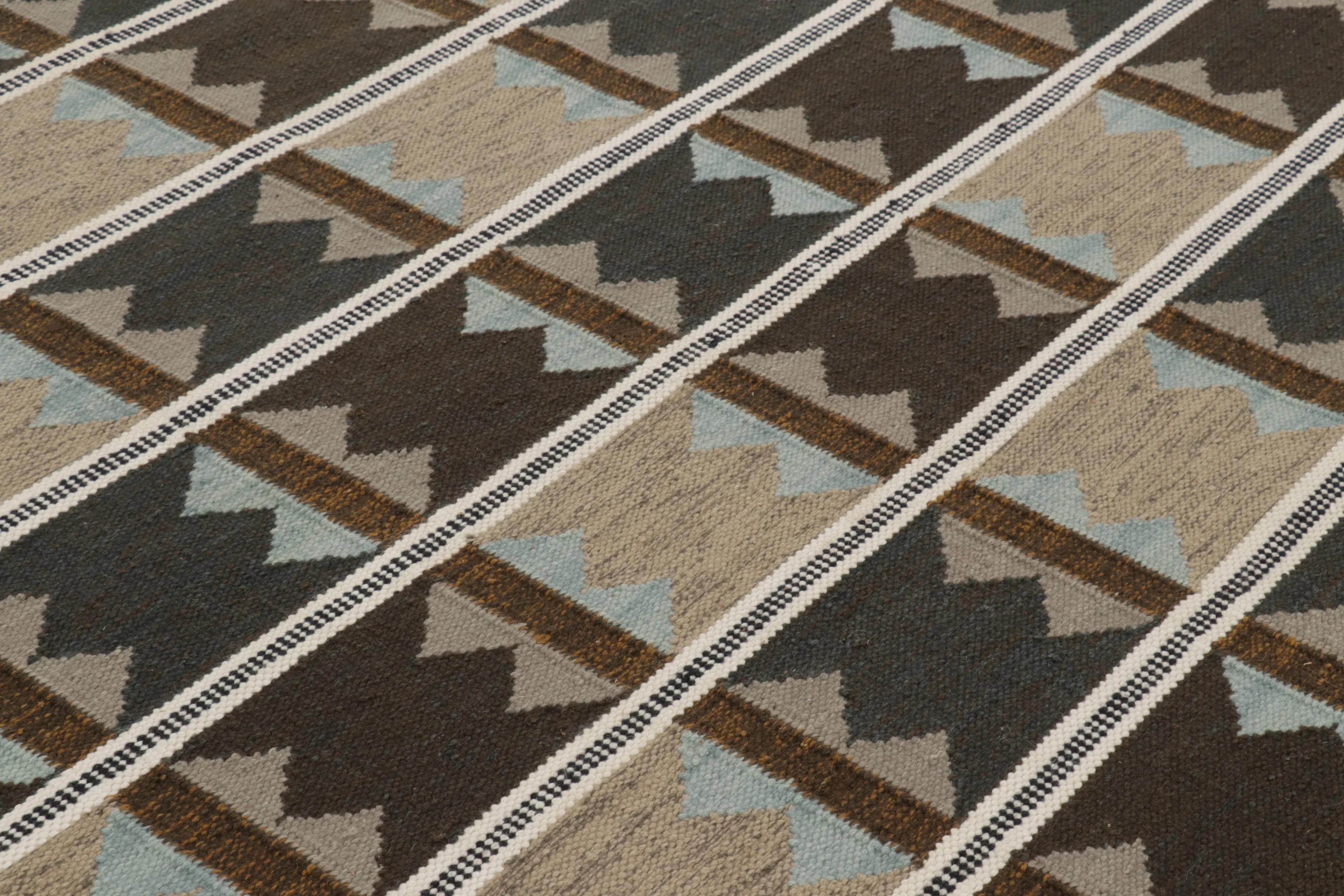 Scandinavian Custom Flatweave Rug