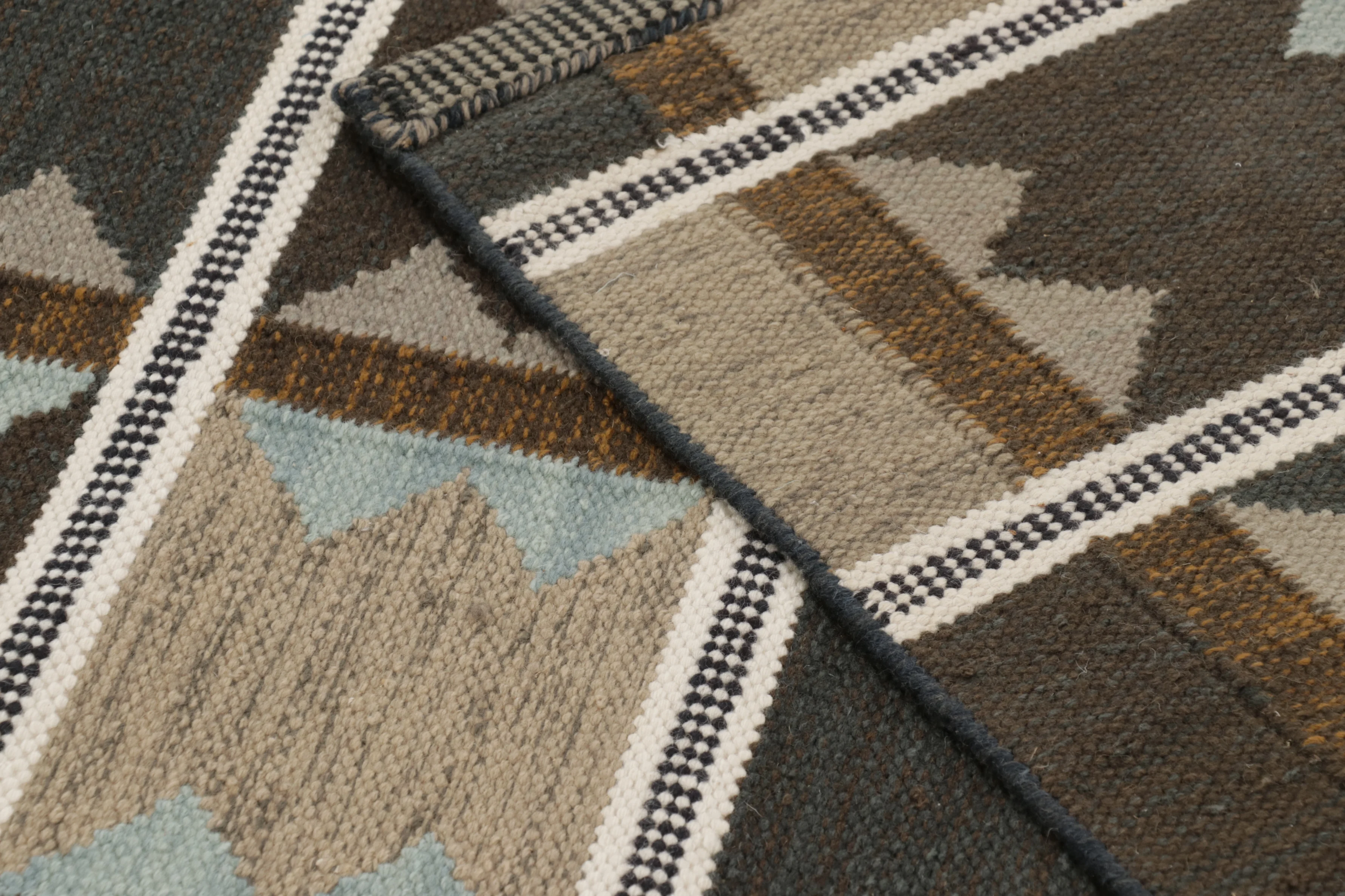 Scandinavian Custom Flatweave Rug