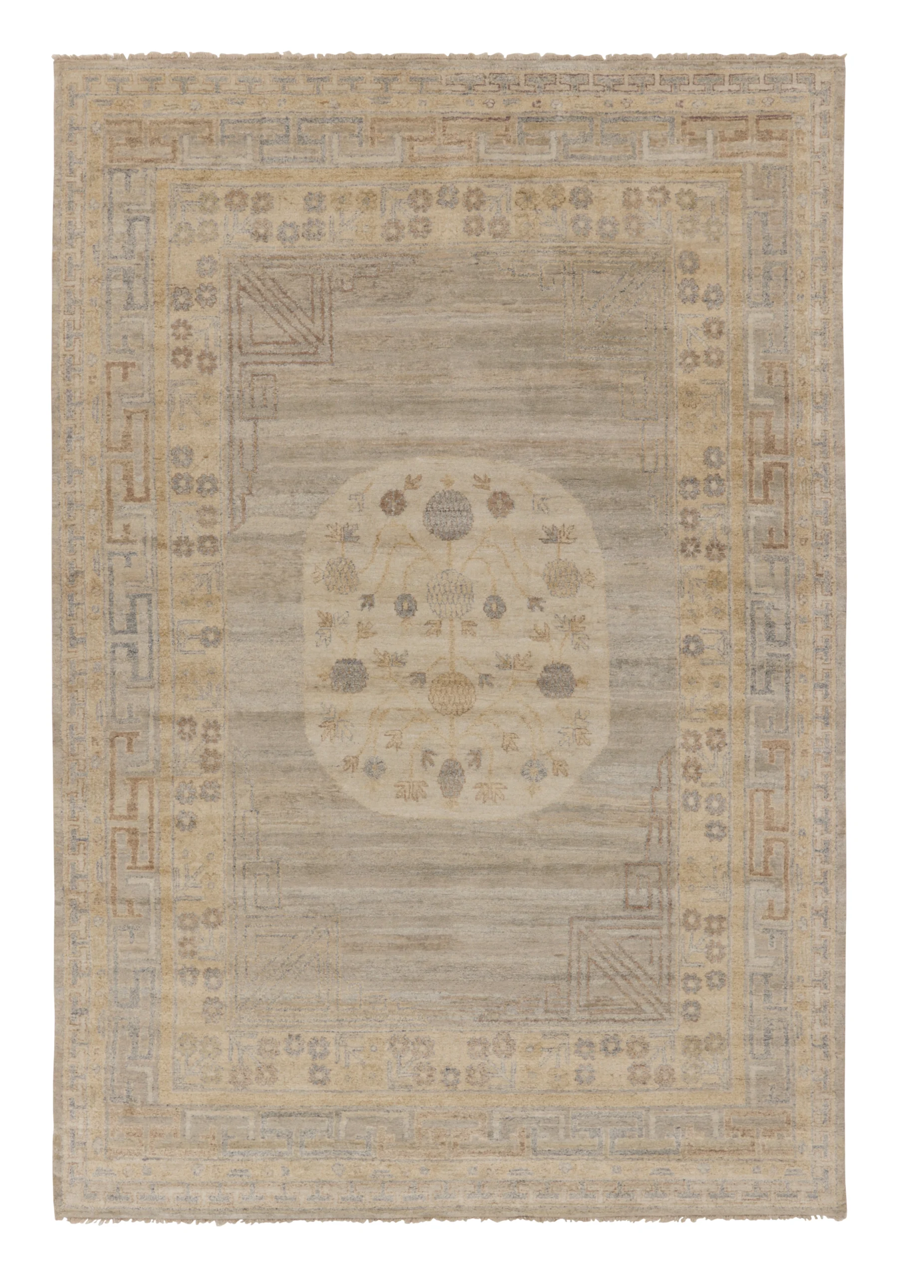 Oversized Khotan Medallion Rug