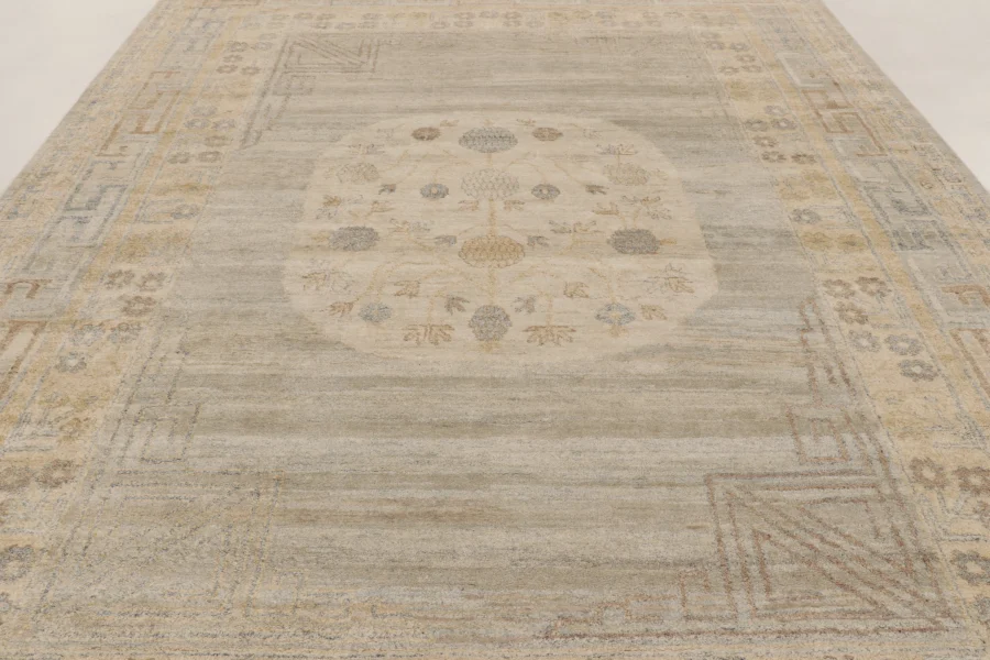 Oversized Khotan Medallion Rug