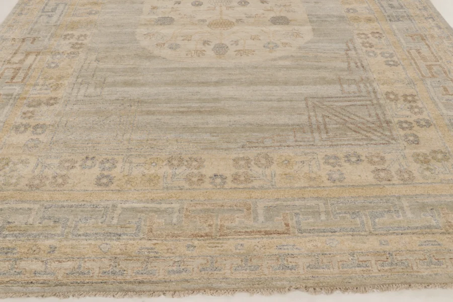 Oversized Khotan Medallion Rug