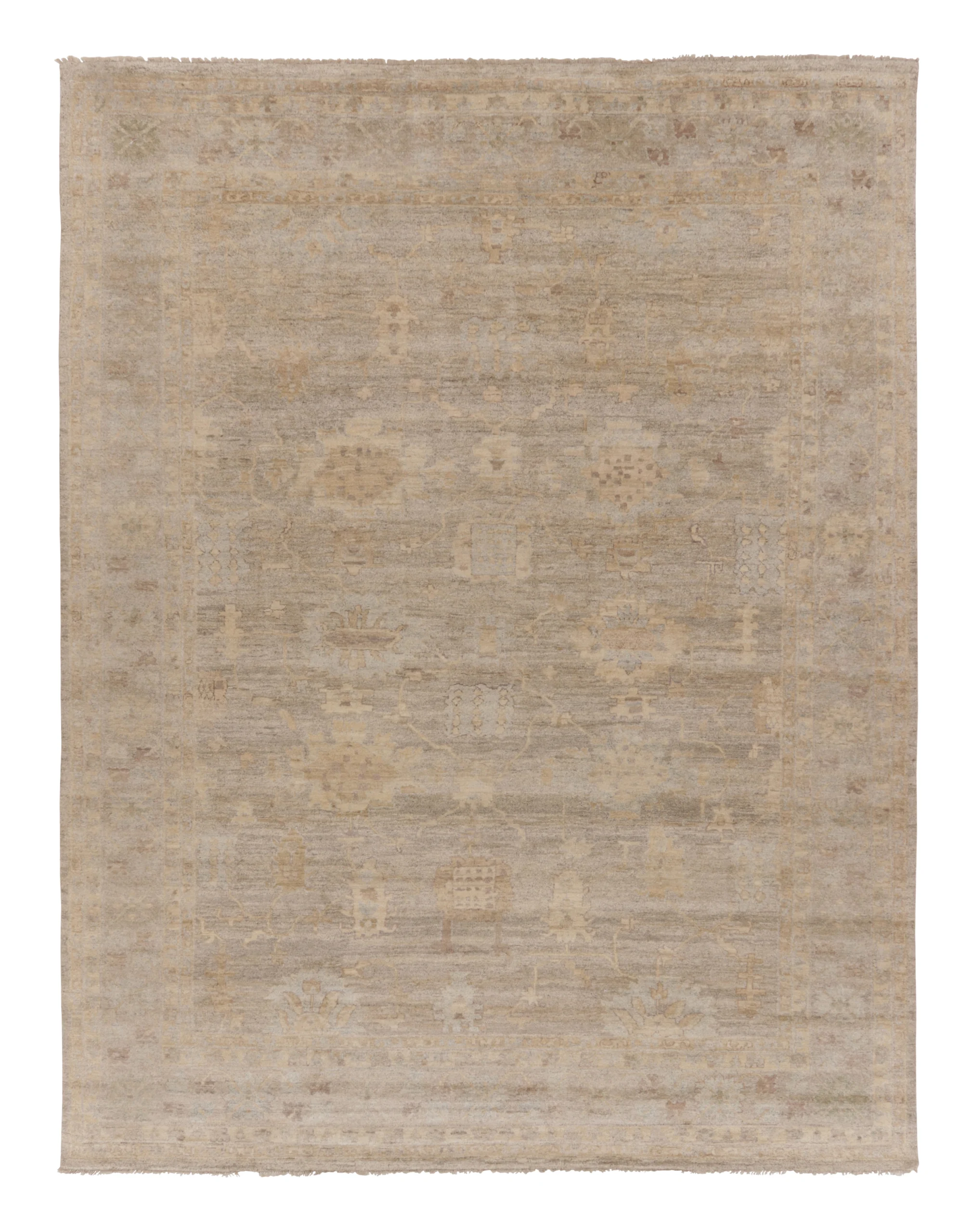 Oversized Contemporary Oushak Style Rug