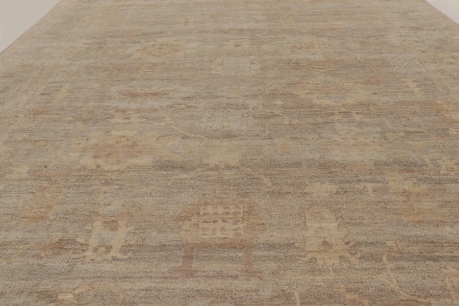 Oversized Contemporary Oushak Style Rug
