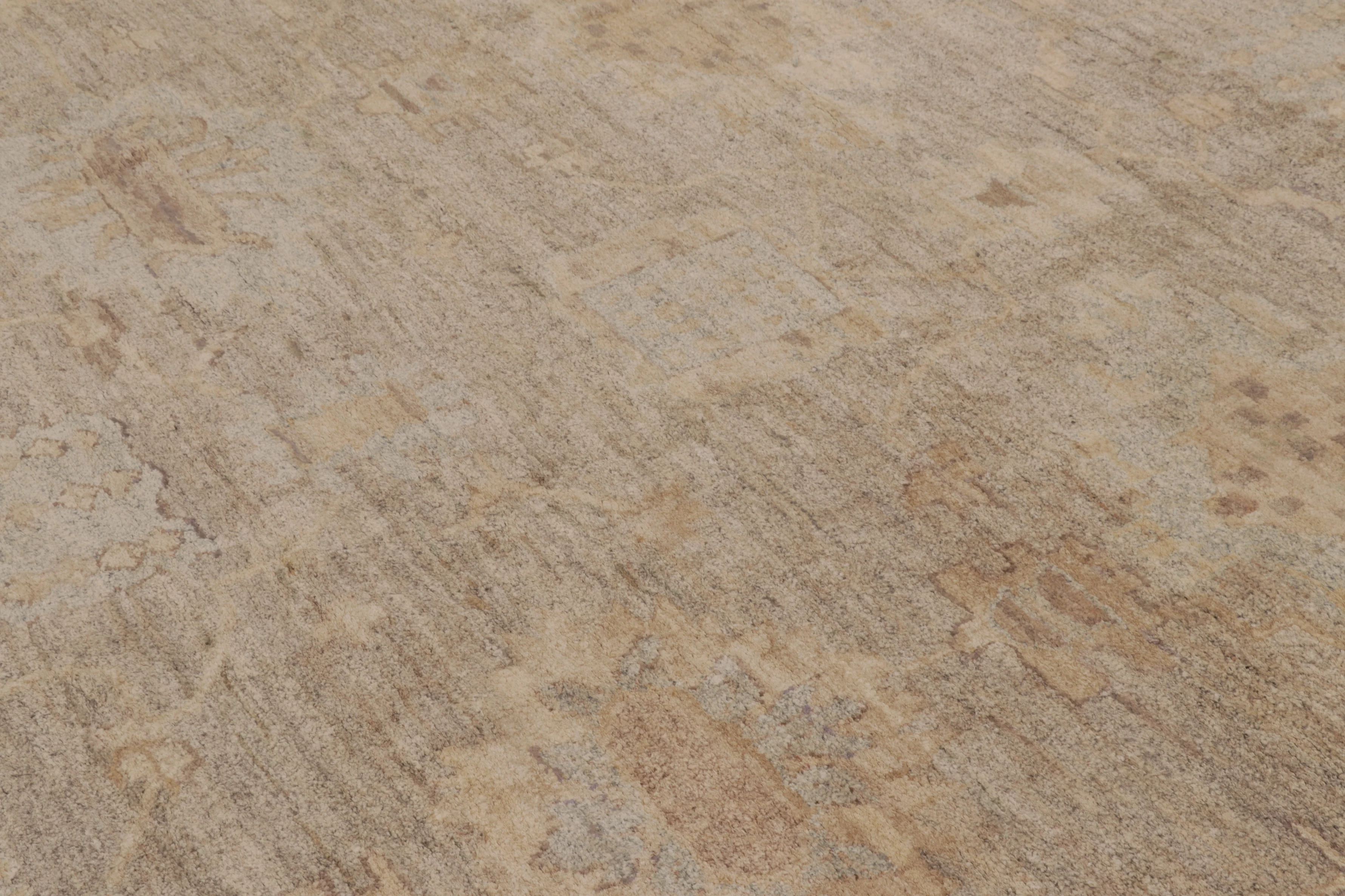 Oversized Contemporary Oushak Style Rug